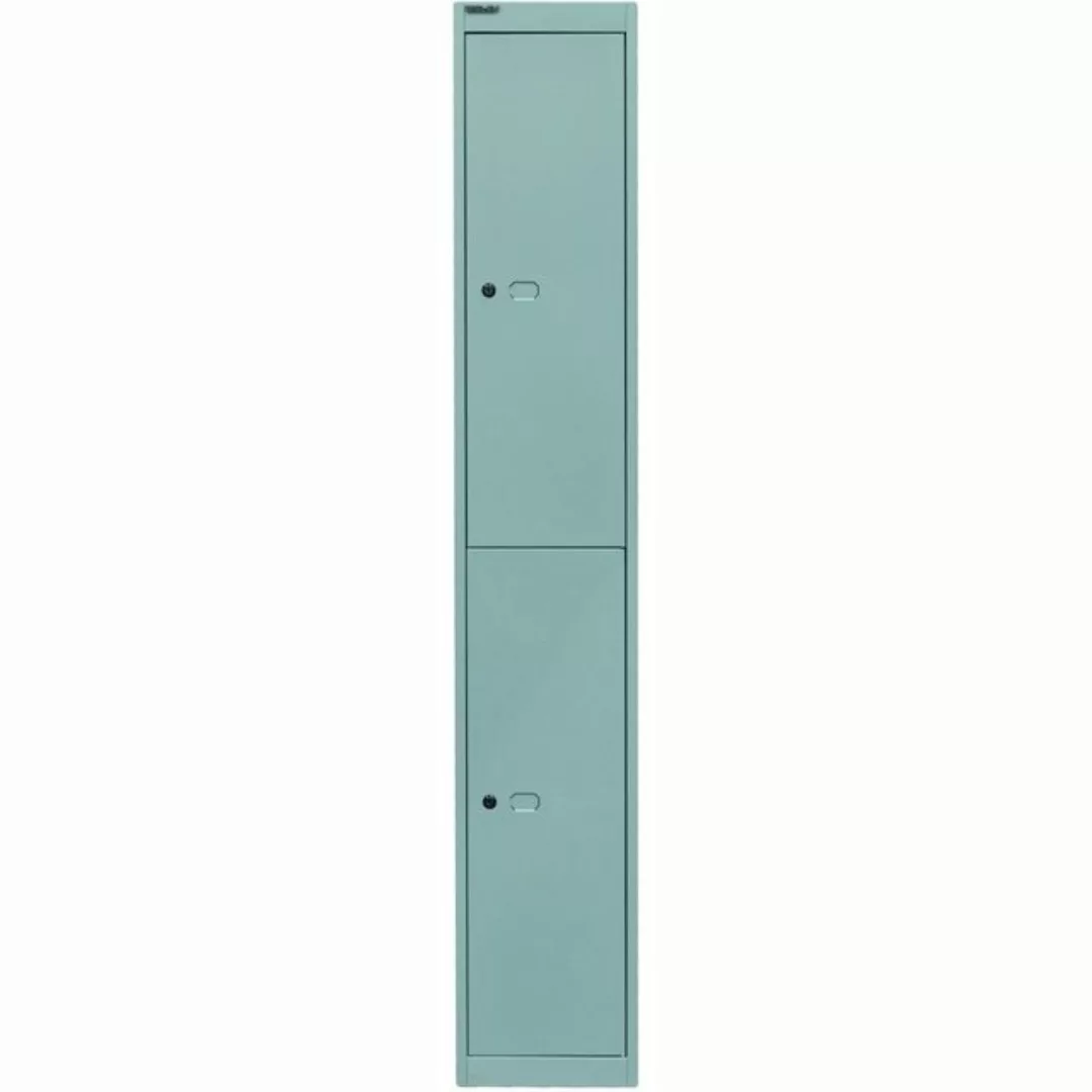 Bisley Garderobenschrank Garderobenschrank Office 2 Fächer silver. günstig online kaufen