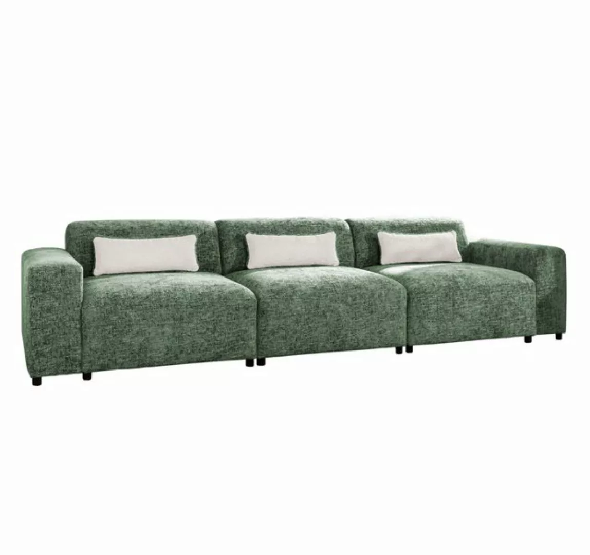 Furnix Sofa ROLIA 3-Sitzer moderne Polstercouch mit Armlehnen, mit Relaxfun günstig online kaufen