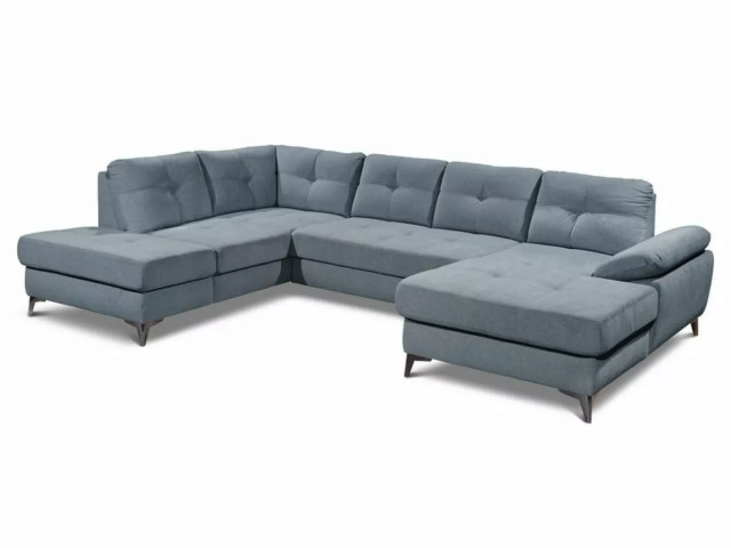 HARPER Polsterecke Polsterecke HARPER BILBAO U-F 218x170 cm blau Ecksofa Wo günstig online kaufen