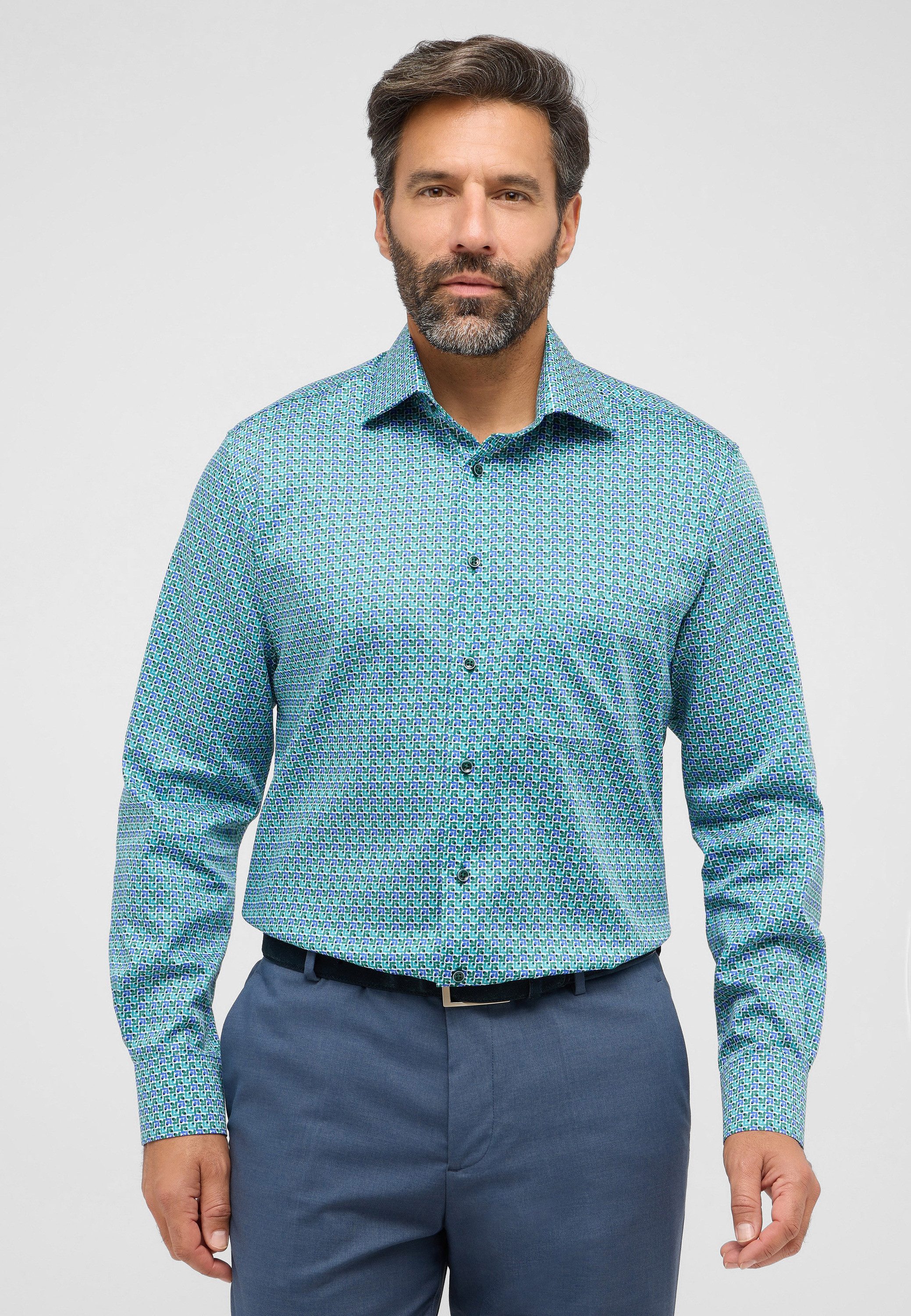 Eterna Langarmhemd MODERN FIT NON IRON günstig online kaufen