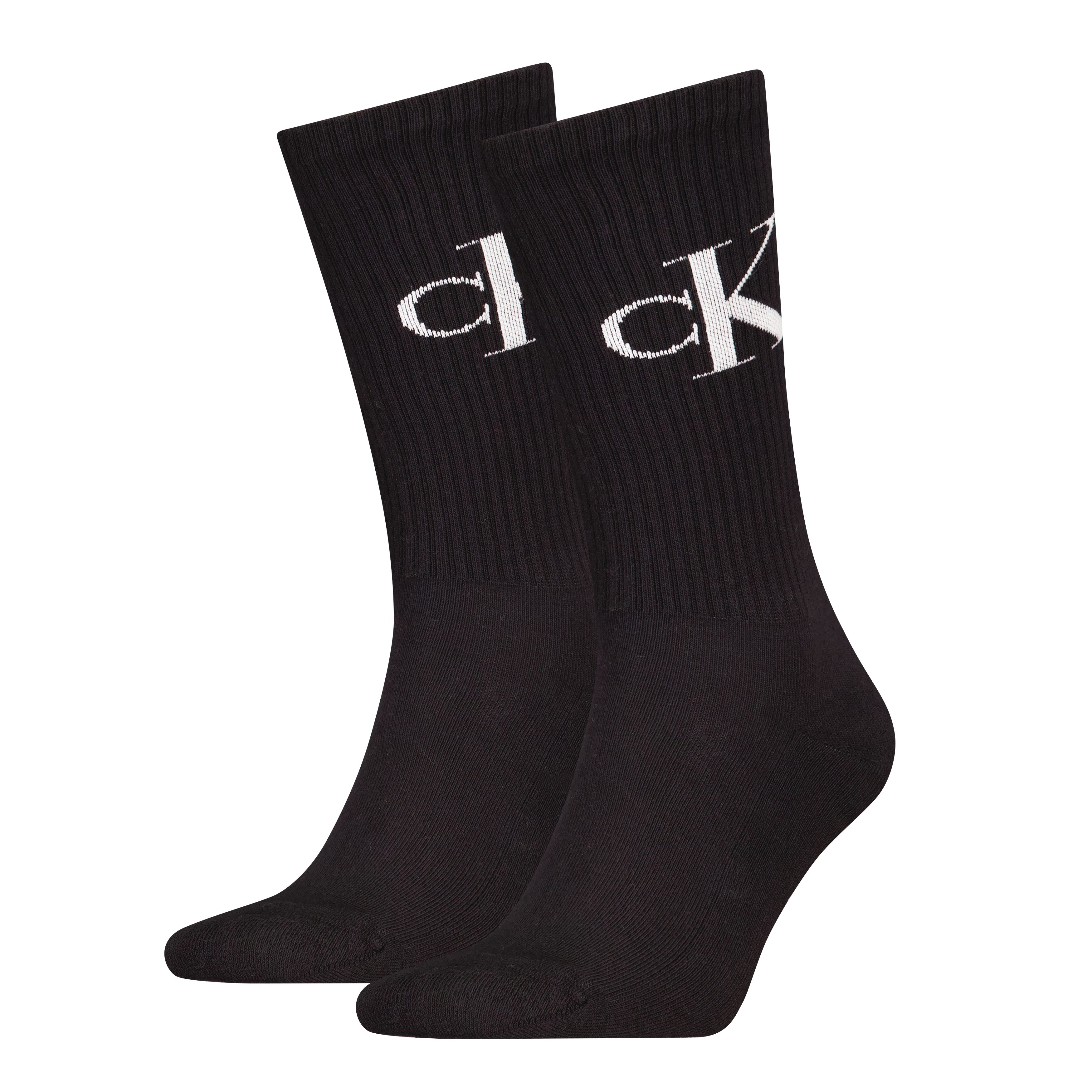 Calvin Klein Jeans Socken "CKJ MEN SOCK 2P MONOGRAM", (2 Paar, 2 Paar), mit günstig online kaufen