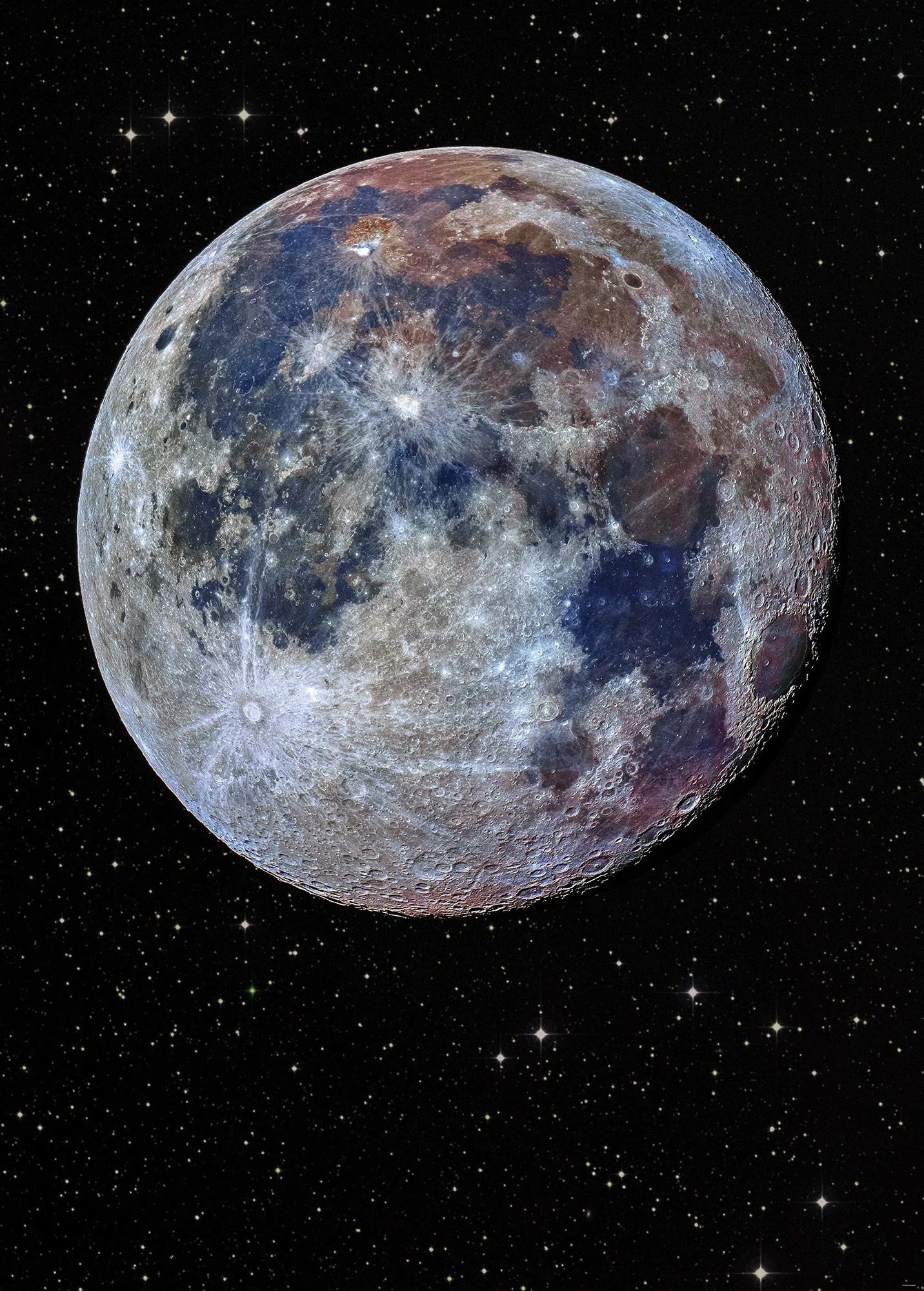 KOMAR Vlies Fototapete - Lunar - Größe 200 x 280 cm mehrfarbig günstig online kaufen