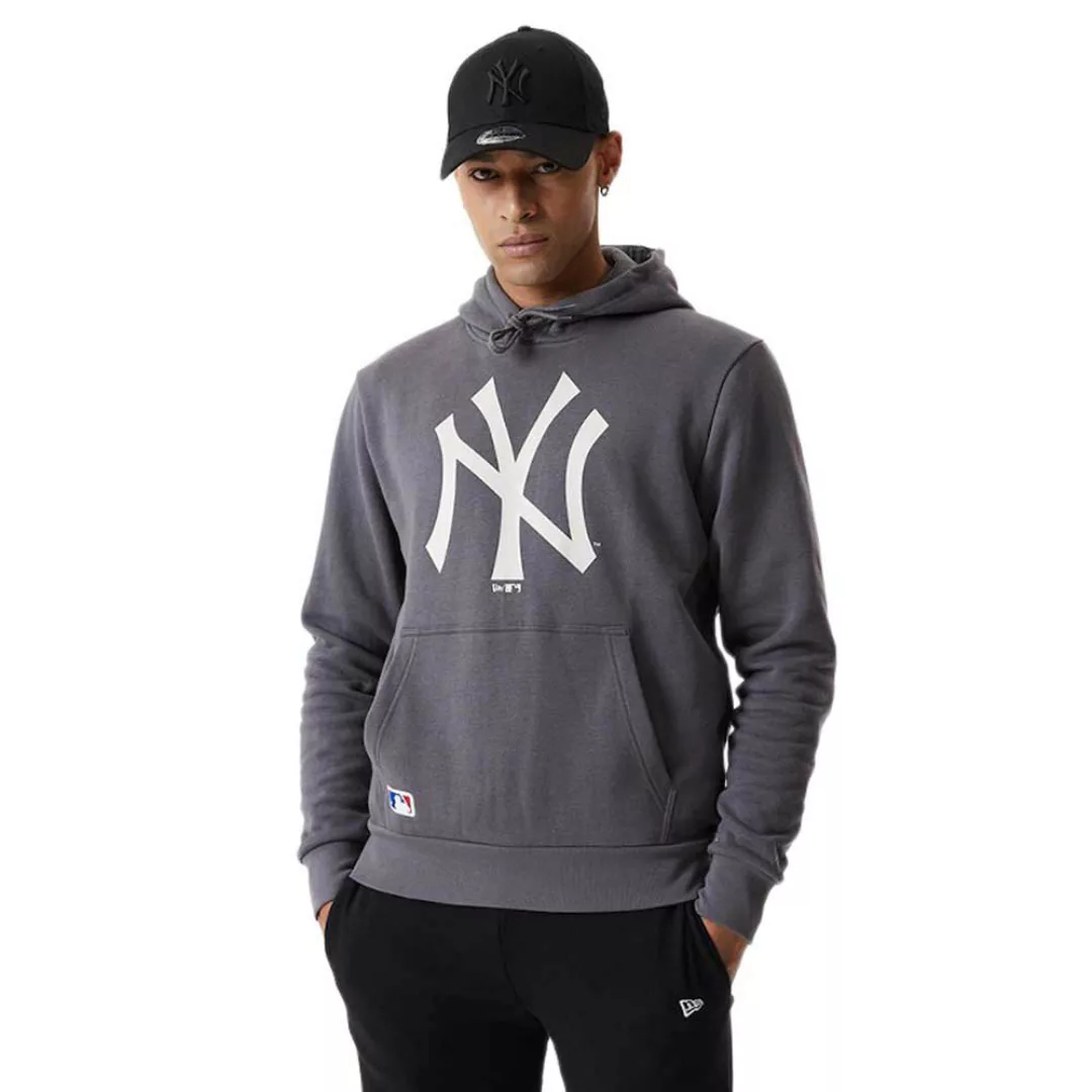 New Era Mlb Seasonal Team Logo New York Yankees Kapuzenpullover M Dark Grey günstig online kaufen