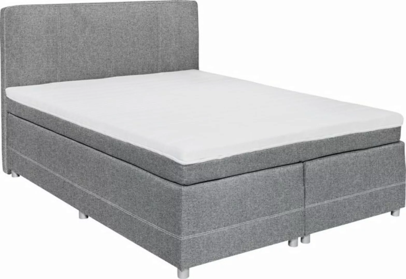 ED EXCITING DESIGN Boxspringbett Luanda, wahlweise mit Matratze und Topper günstig online kaufen