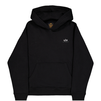 Alpha Industries  Sweatshirt Basic Hoodie SL TPU - black/chrome günstig online kaufen
