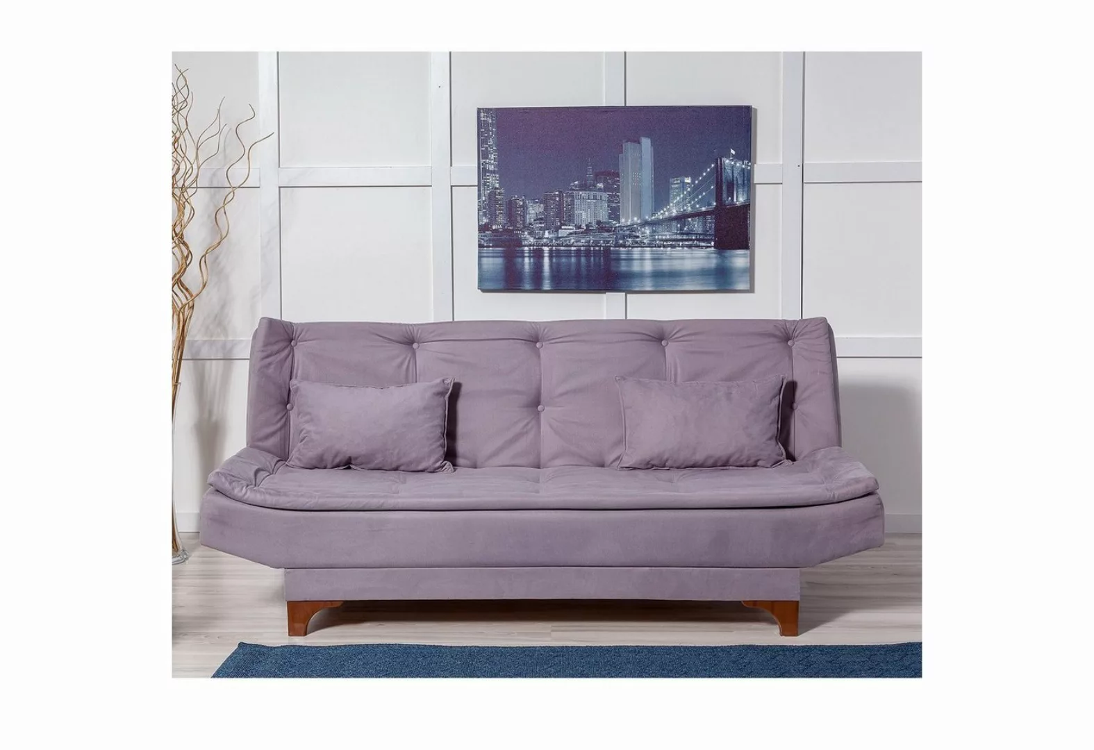 Skye Decor Sofa UNQ1306-3-Sitz-Sofa-Bett günstig online kaufen