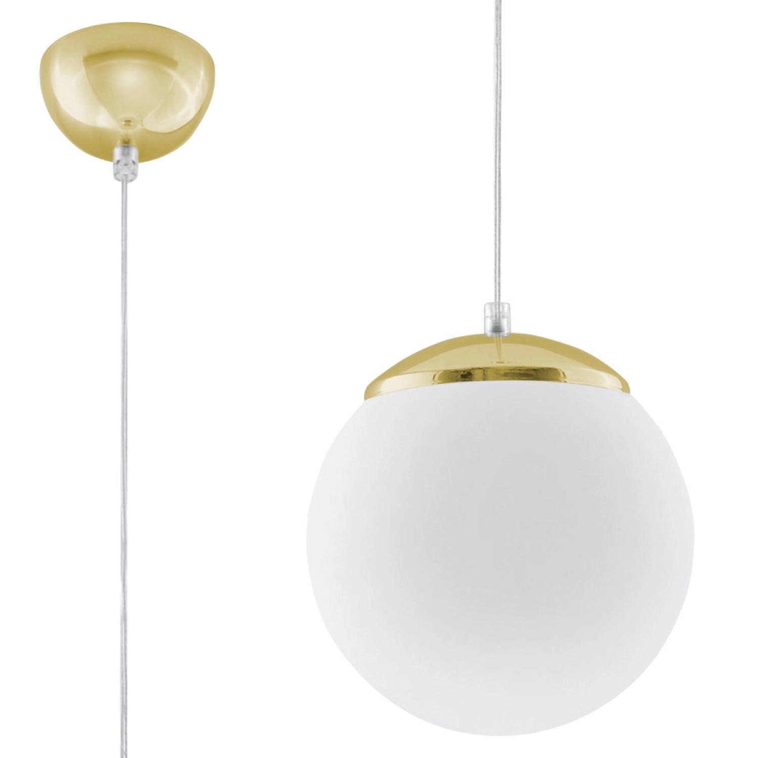 Sollux Lighting Hängeleuchte Ugo 20 Gold günstig online kaufen