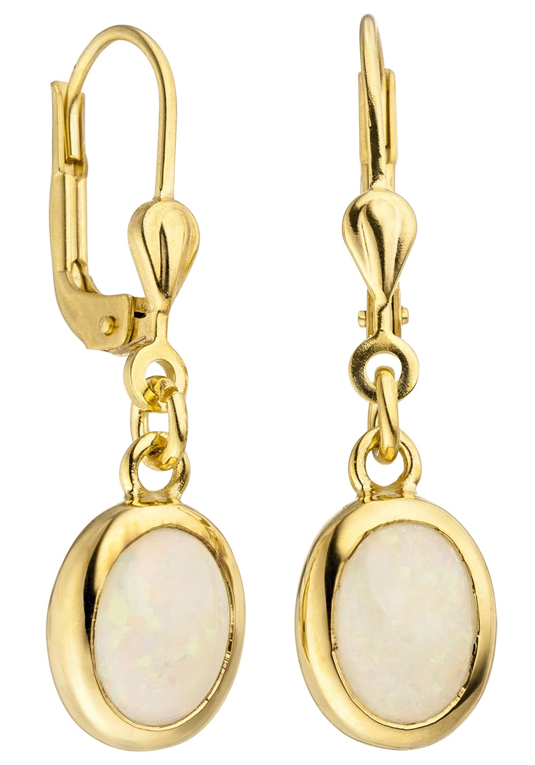 JOBO Paar Ohrhänger "Ohrringe mit Opal", 585 Gold günstig online kaufen