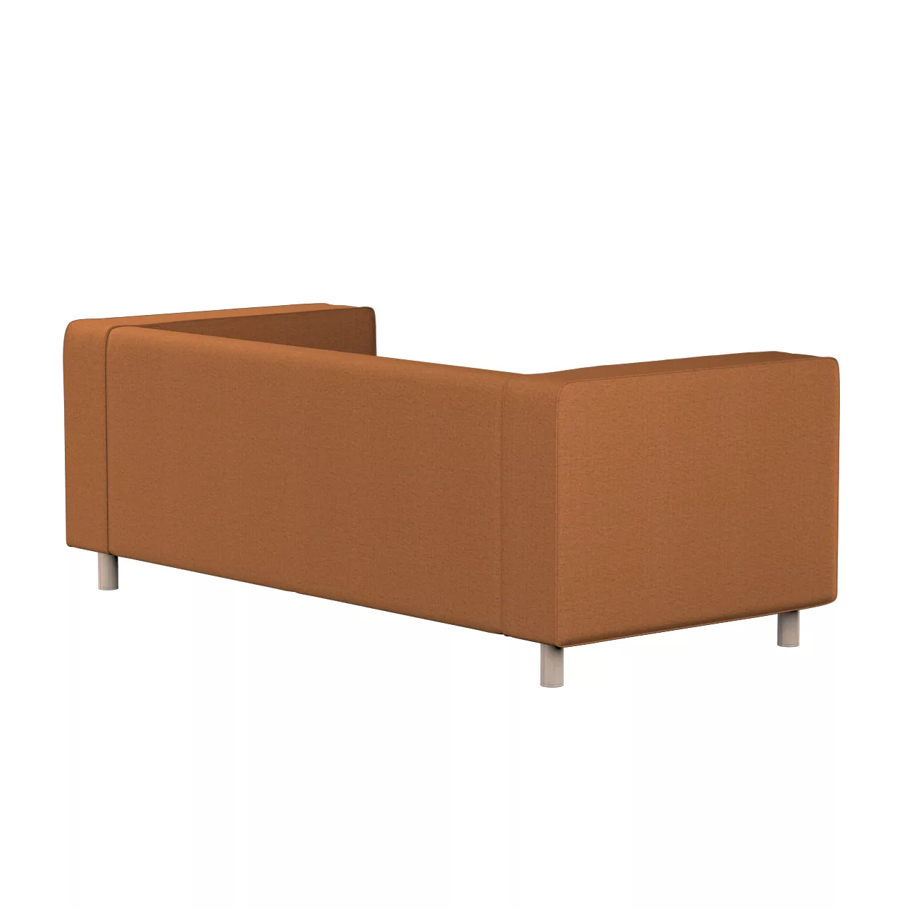 Bezug für Klippan 2-Sitzer Sofa, orange, Sofahusse, Klippan 2-Sitzer, Madri günstig online kaufen