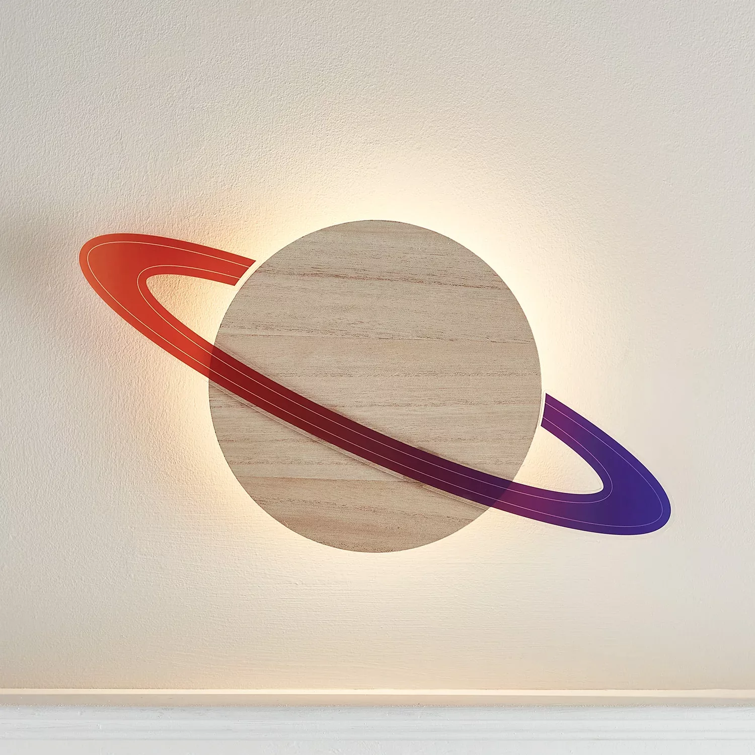 Saturn Wandlampe Kinderzimmer günstig online kaufen