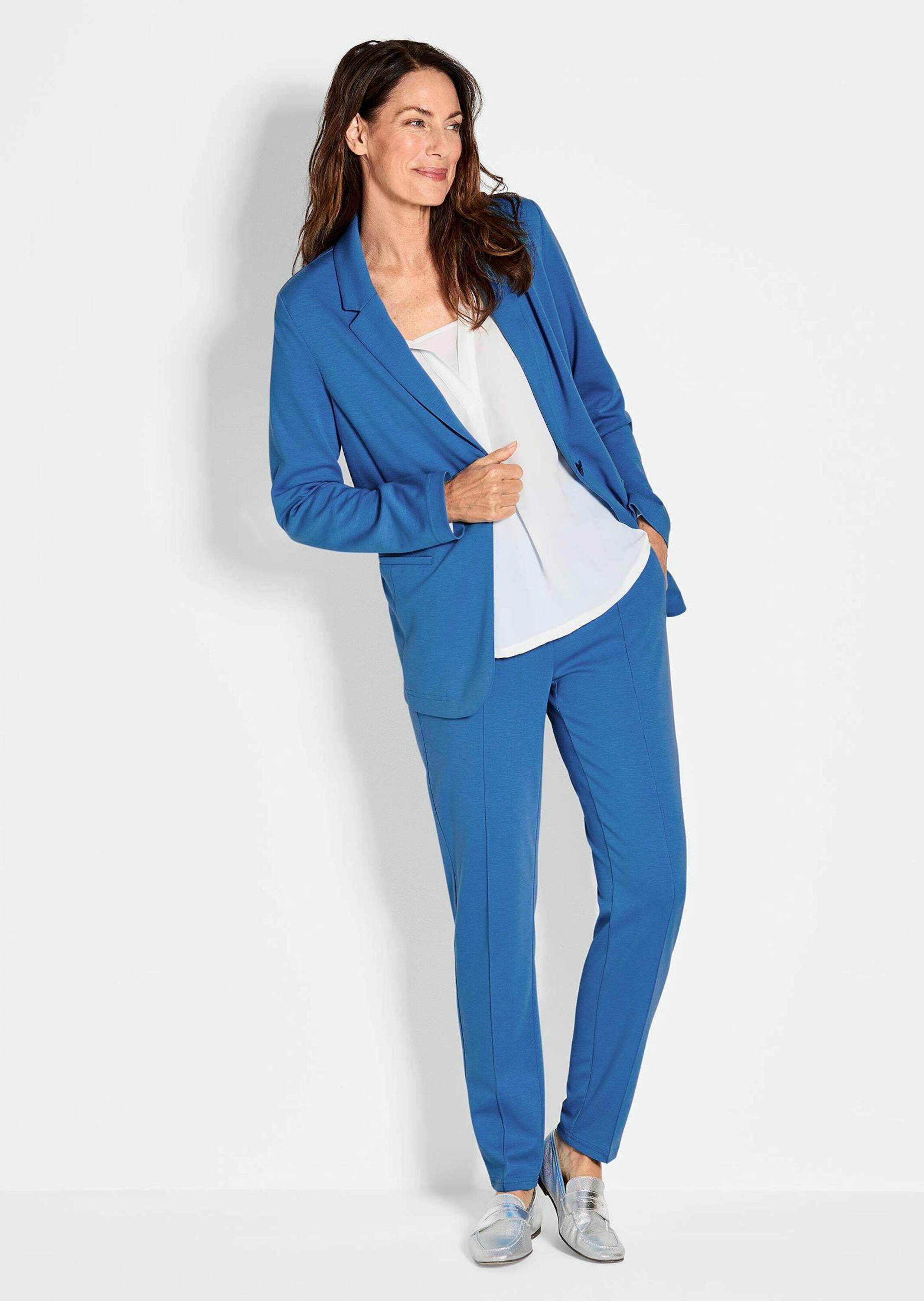 GOLDNER Jerseyblazer Damenblazer mit Reverskragen und günstig online kaufen