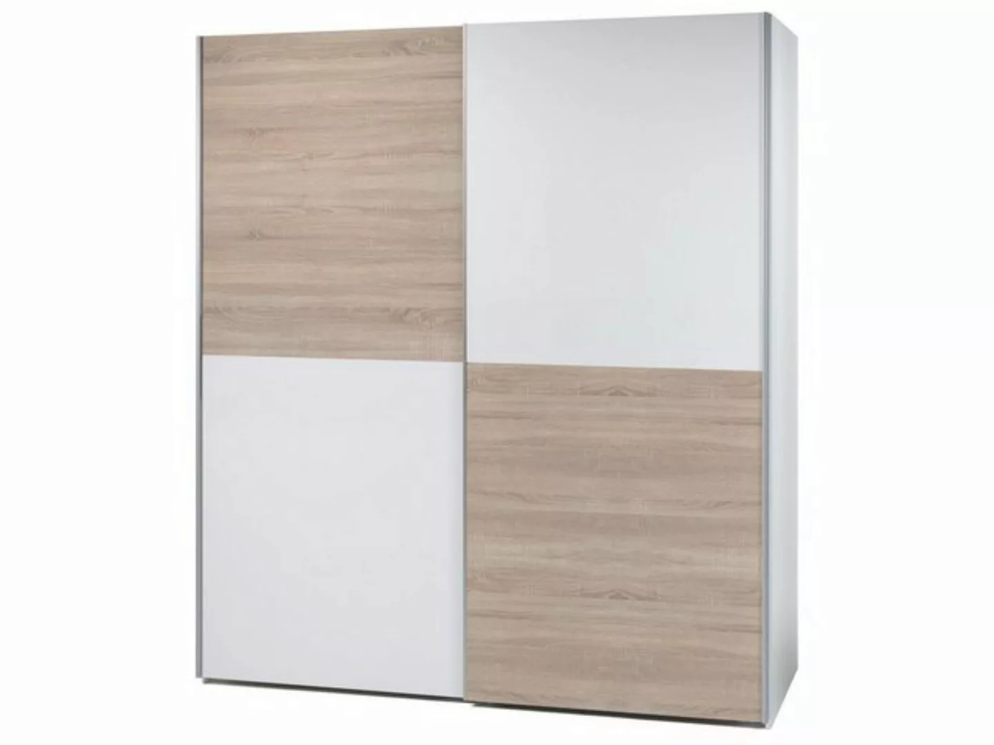 Pol-Power Schwebetürenschrank 170 x 195 x 60 cm (B/H/T) günstig online kaufen