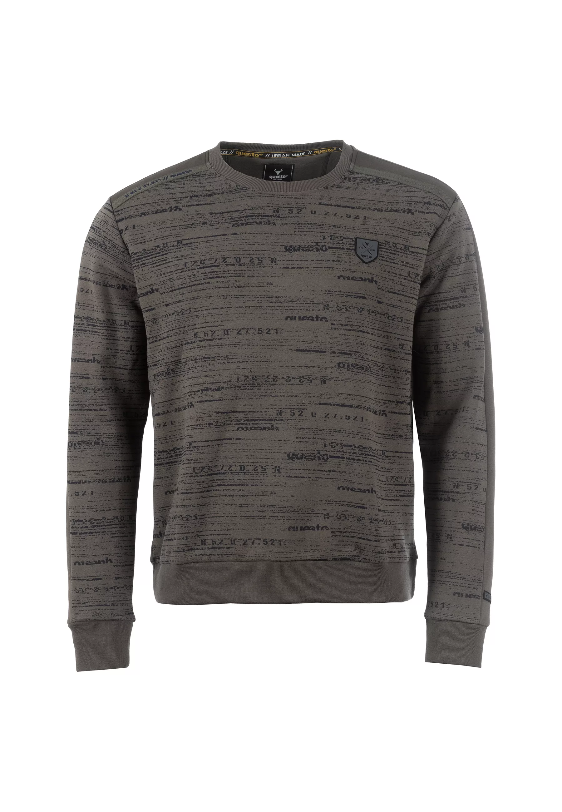 Questo Sweatshirt GregorQU teak günstig online kaufen