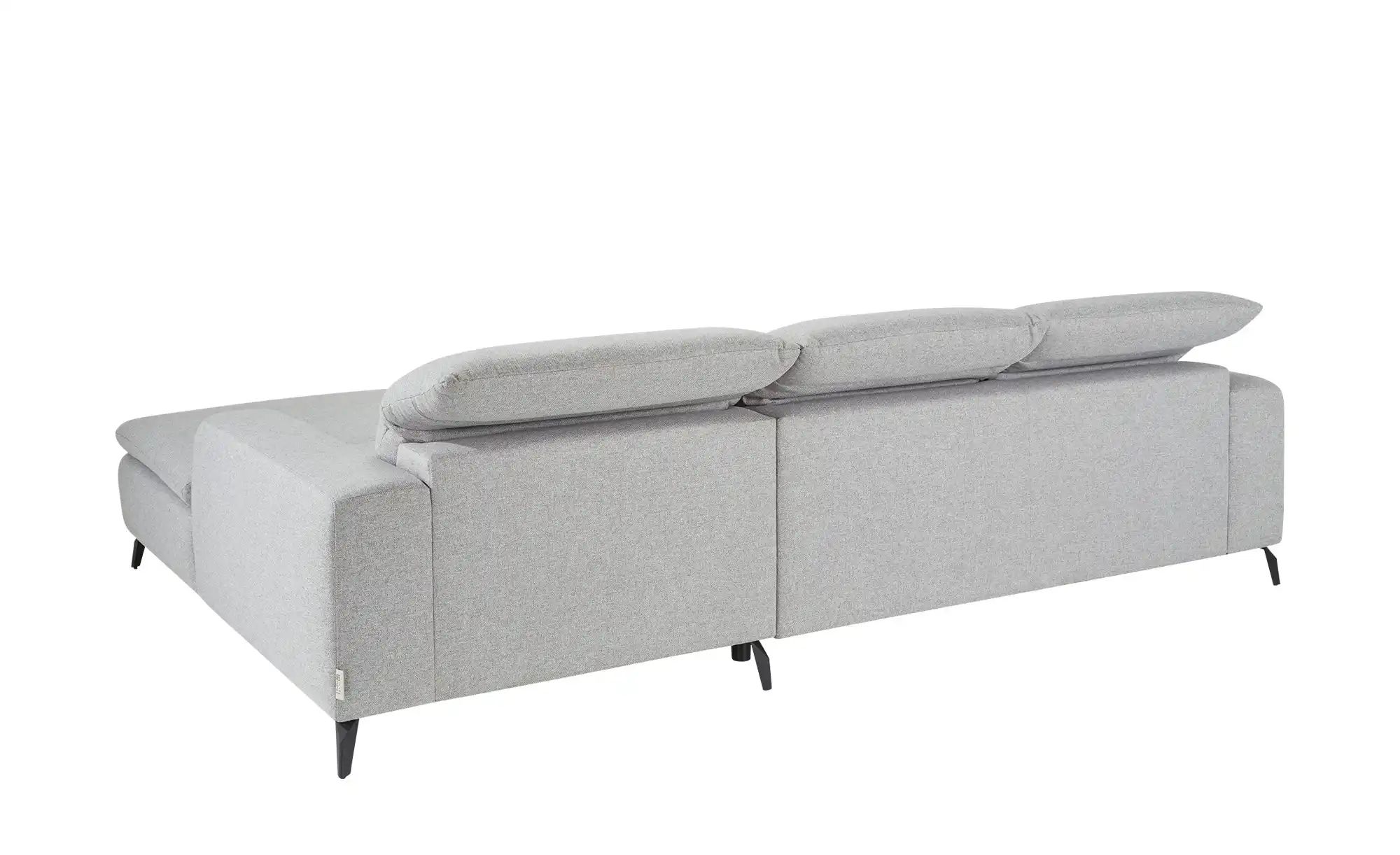 Jette Home Ecksofa aus Flachgewebe Jette Sense ¦ grau ¦ Maße (cm): B: 270 H günstig online kaufen