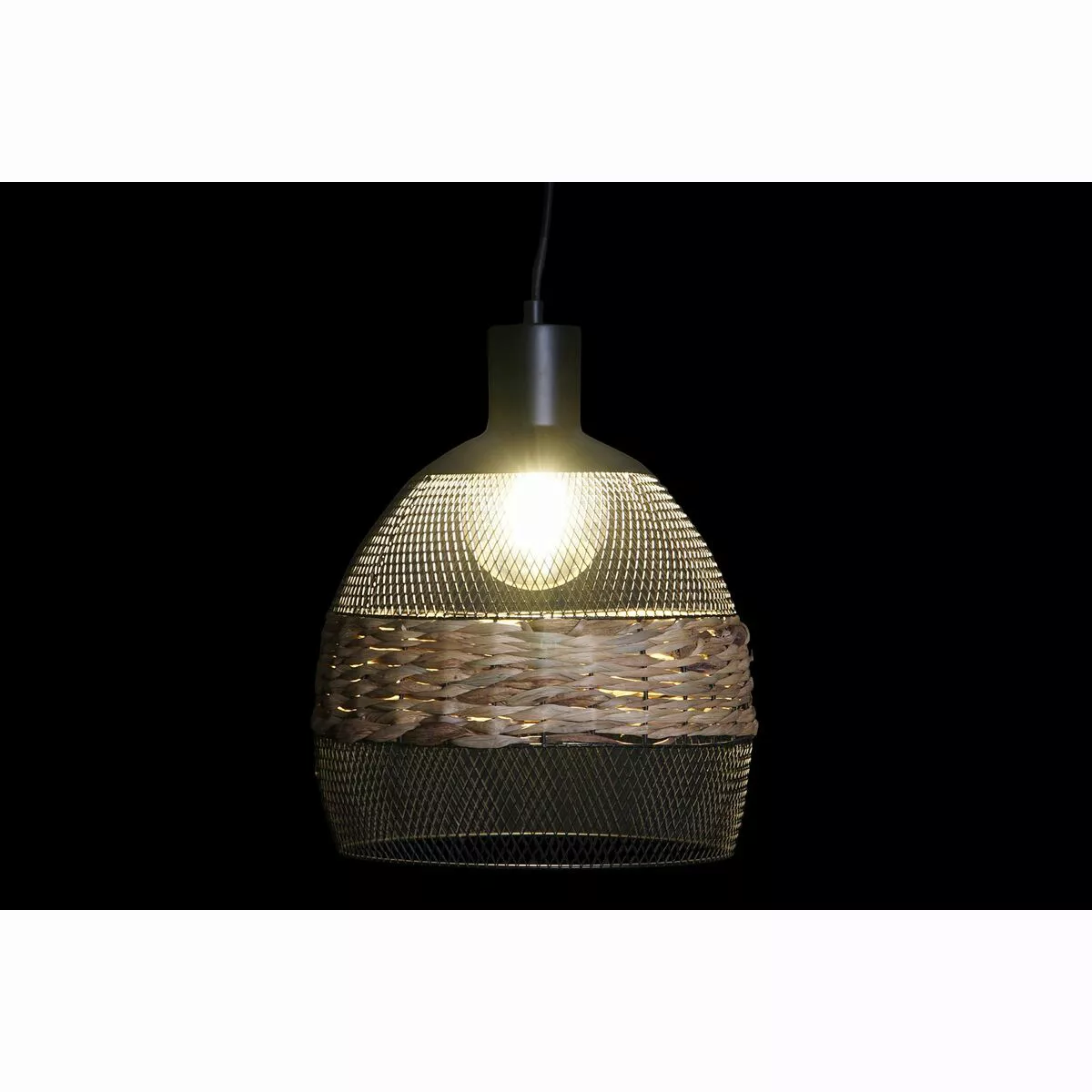 Deckenlampe Dkd Home Decor Schwarz Braun 220 V 50 W (28 X 28 X 35 Cm) günstig online kaufen