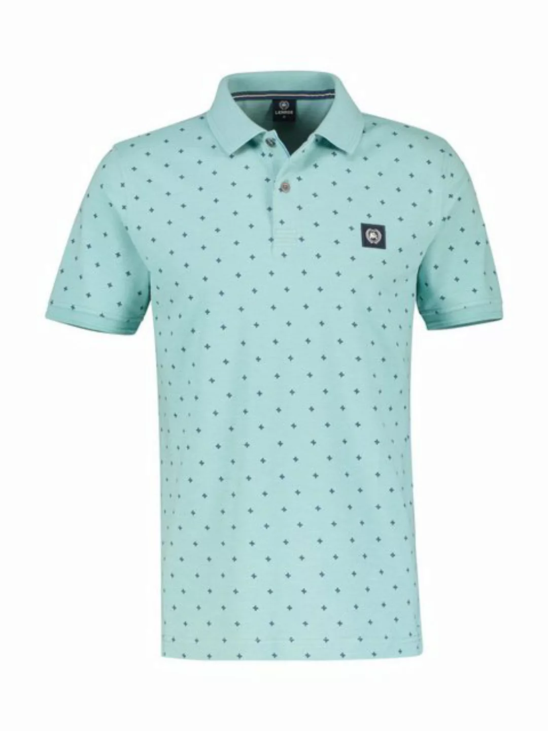 LERROS Poloshirt mit Punkt-Print günstig online kaufen