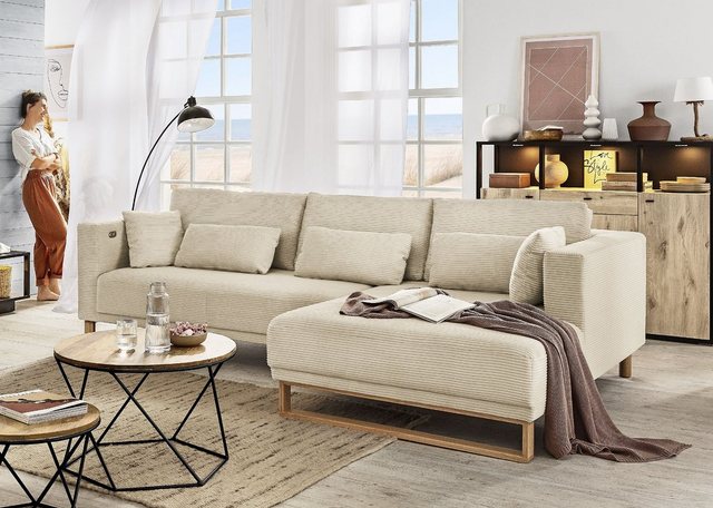 SANSIBAR Living Schlafsofa Verwandlungsecke SANSIBAR FRIESLAND (BHT 293x67x günstig online kaufen