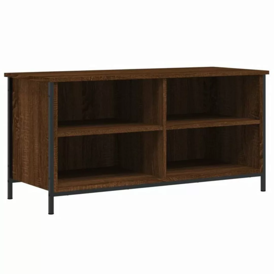 furnicato TV-Schrank Braun Eichen-Optik 100x40x50 cm Holzwerkstoff (1-St) günstig online kaufen