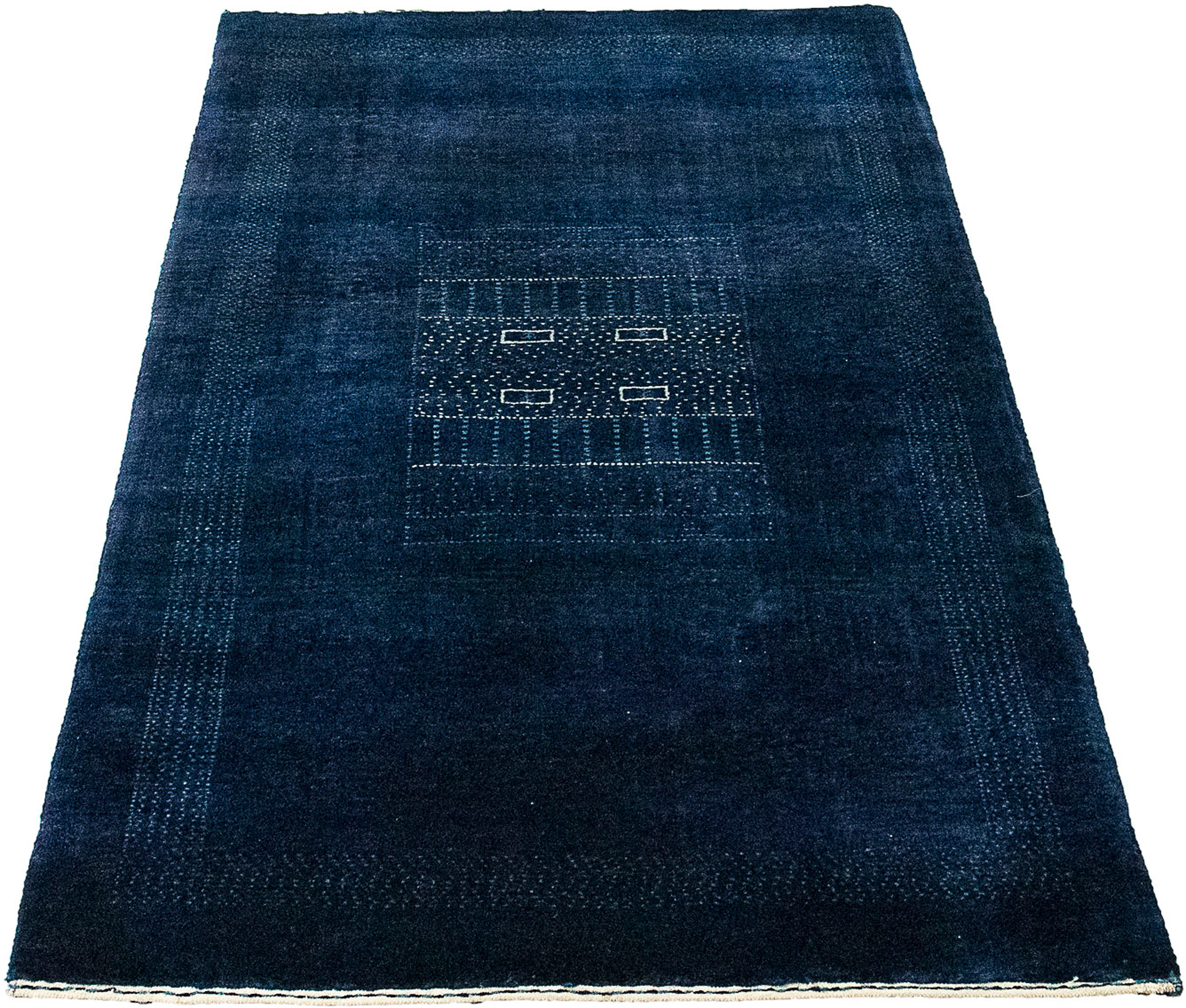 morgenland Orientteppich »Ziegler - 132 x 75 cm - dunkelblau«, rechteckig, günstig online kaufen