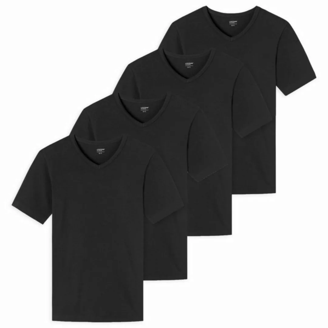 uncover by SCHIESSER T-Shirt Herren T-Shirt 4er Pack - V-Ausschnitt günstig online kaufen