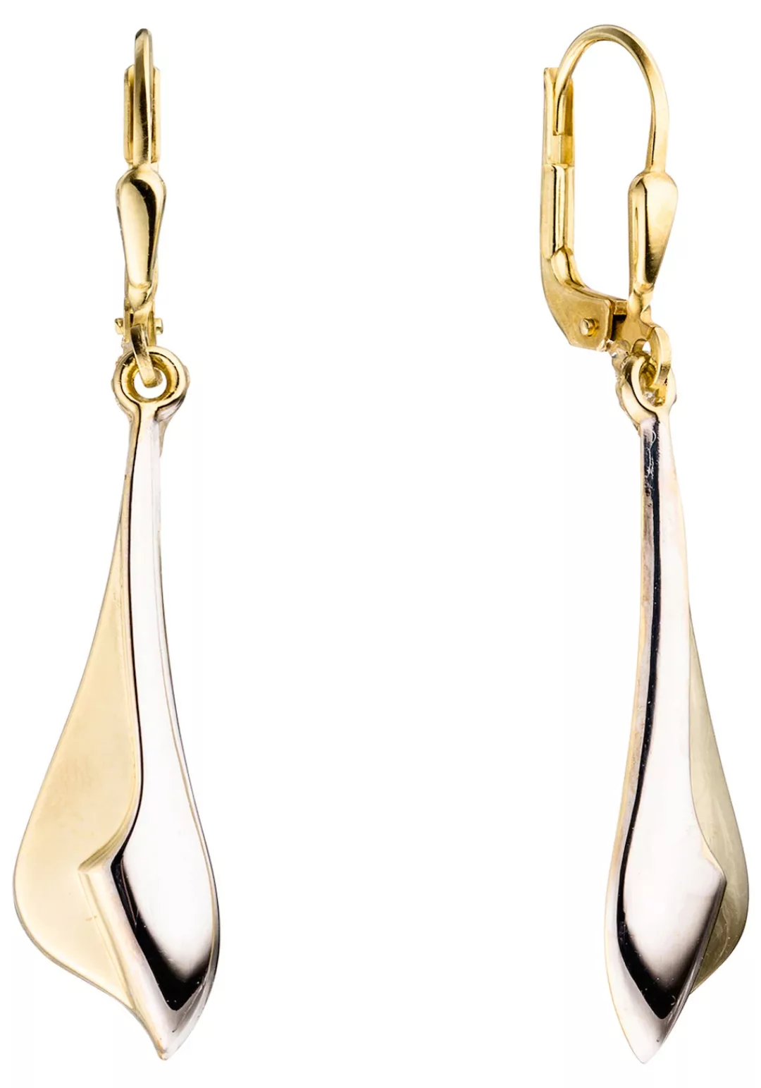 JOBO Paar Ohrhänger, 333 Gold bicolor günstig online kaufen