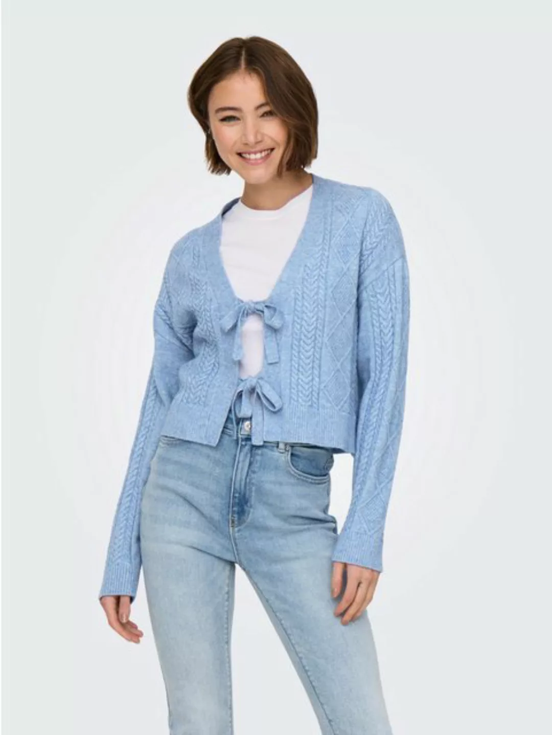 ONLY Strickjacke ONLFIA LS STRING CARDIGAN KNT NCA günstig online kaufen