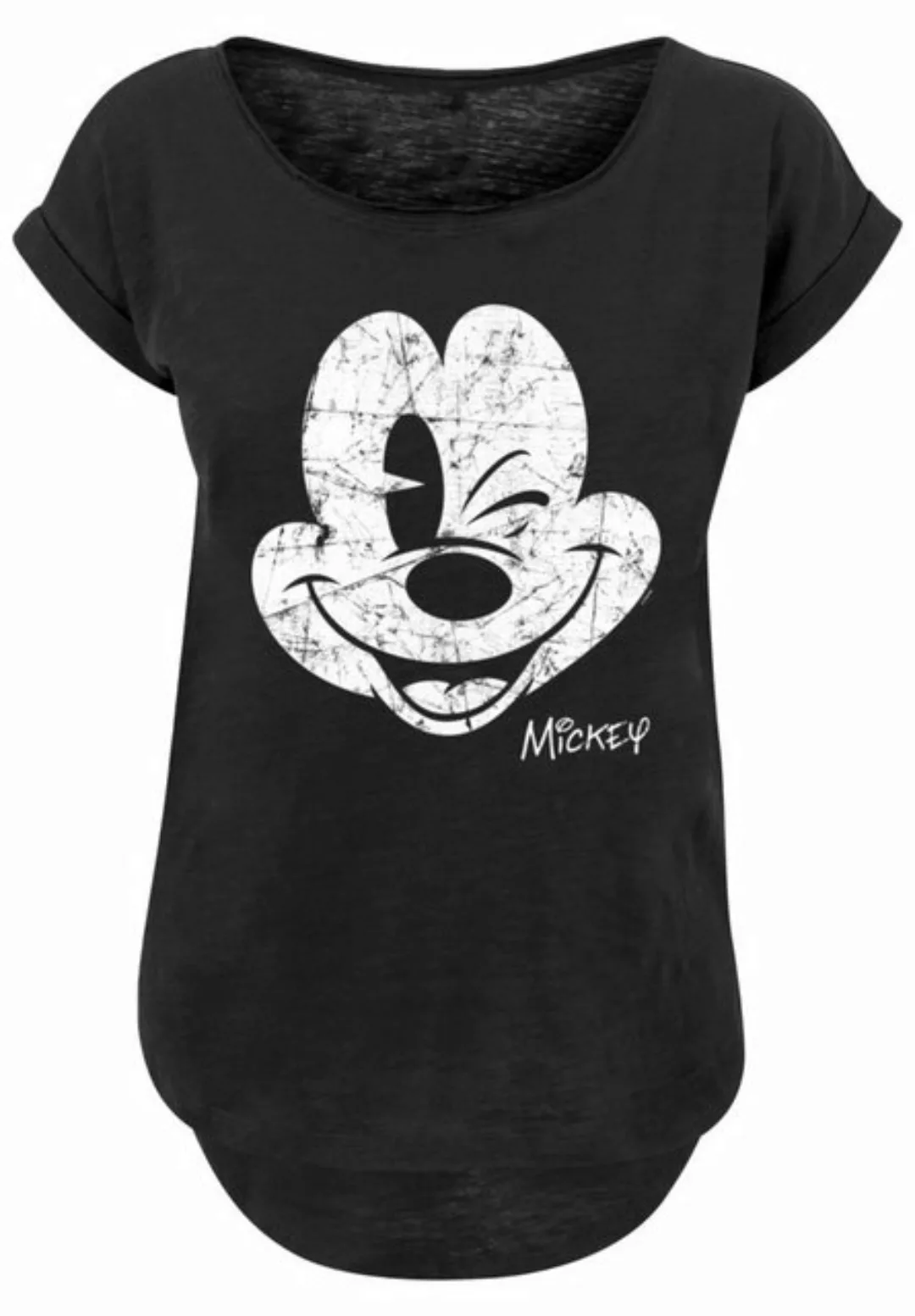 F4NT4STIC T-Shirt PLUS SIZE Disney Micky Maus Print günstig online kaufen