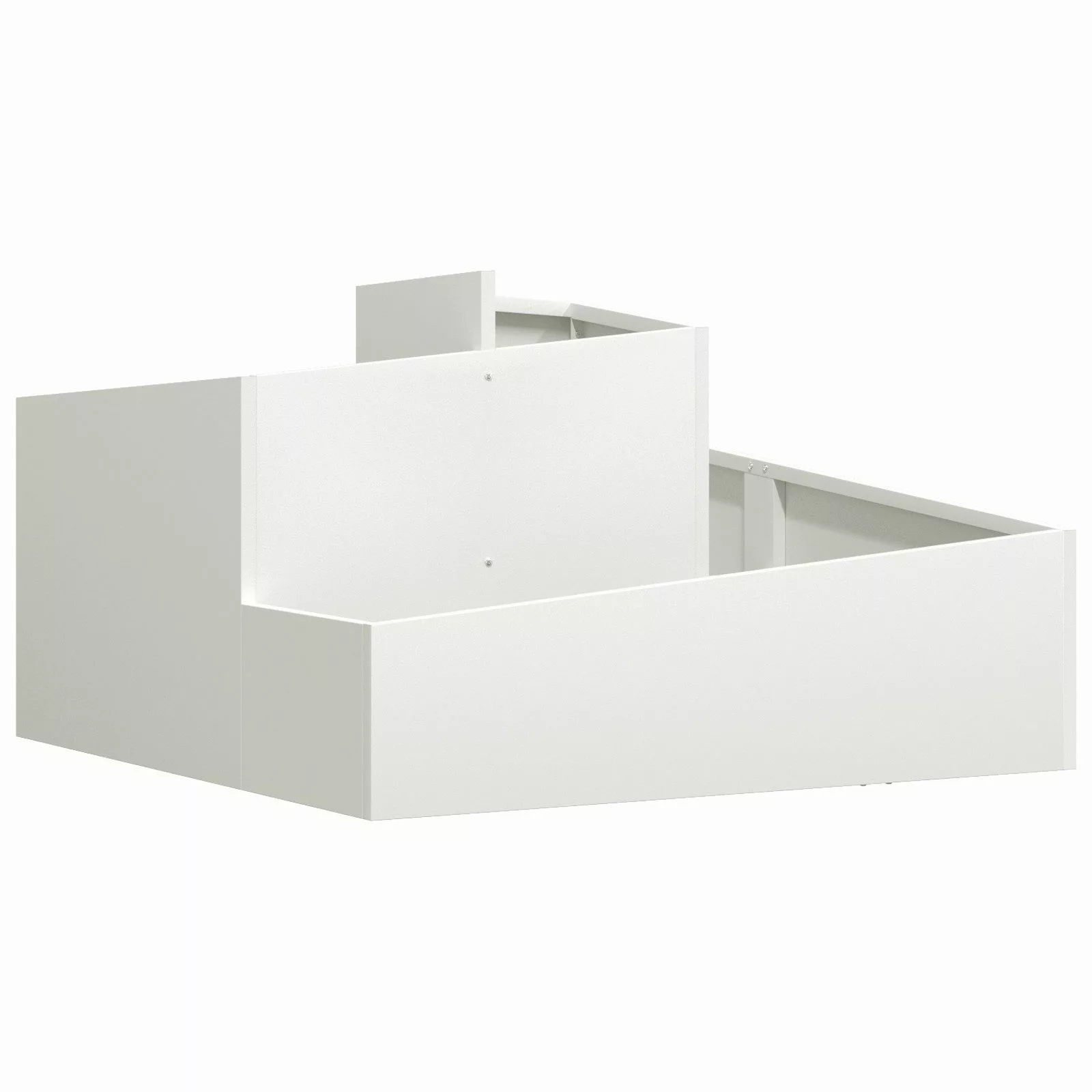 vidaXL Blumentopf Pflanzer Weiß 80x80x50 cm günstig online kaufen