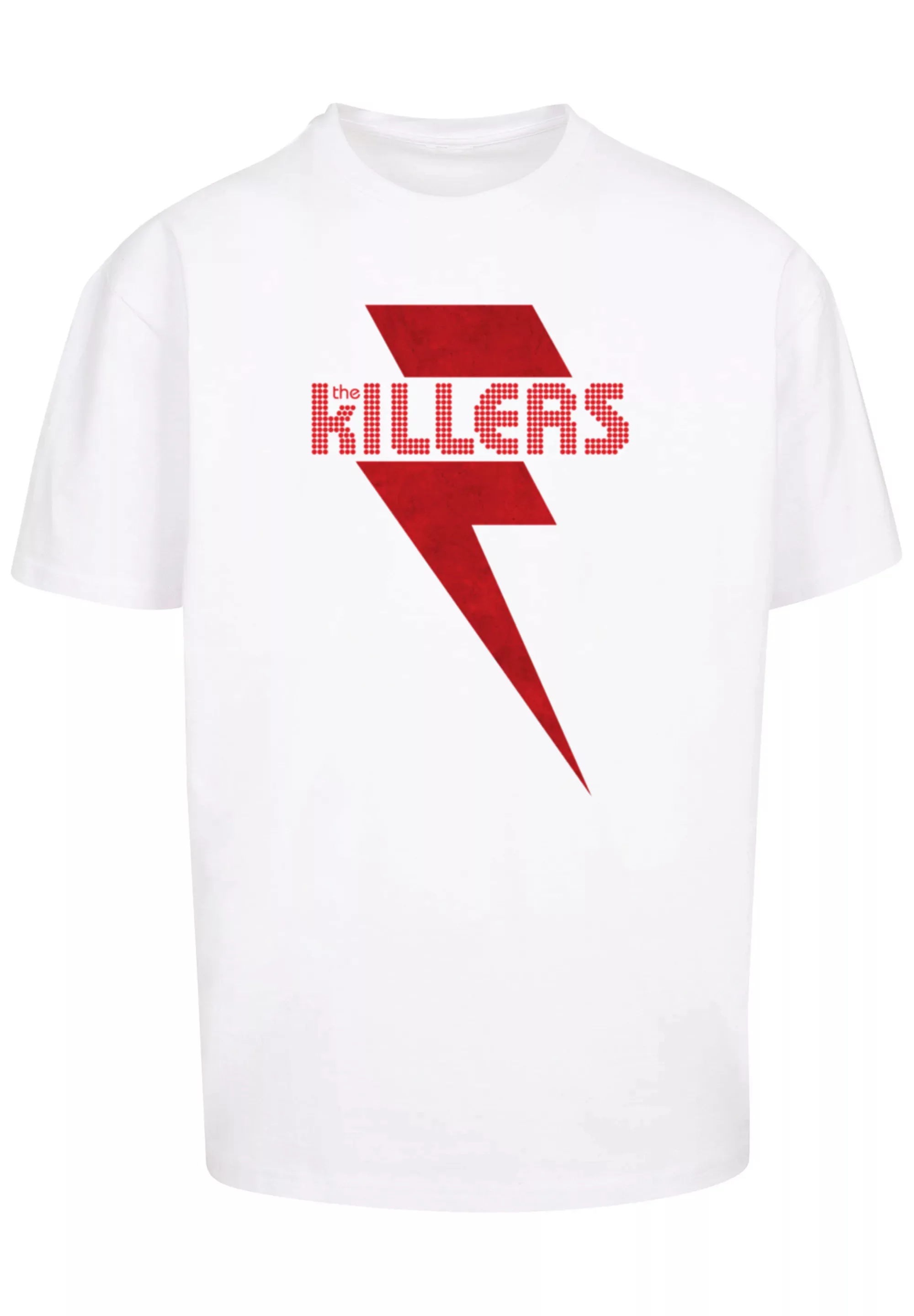 F4NT4STIC T-Shirt "The Killers Rock Band Red Bolt" günstig online kaufen