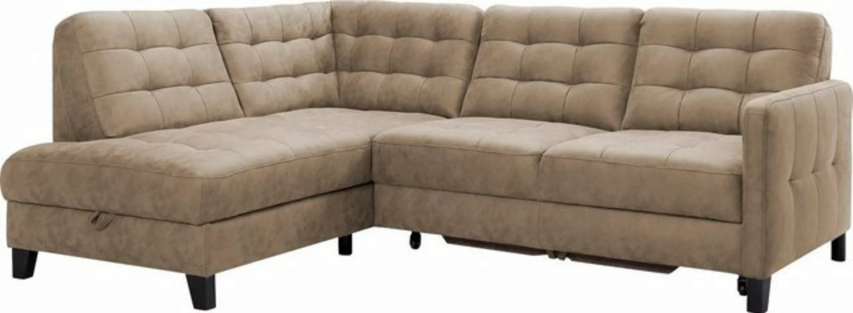 exxpo - sofa fashion Ecksofa Elio, L-Form, wahlweise mit Bettfunktion und B günstig online kaufen