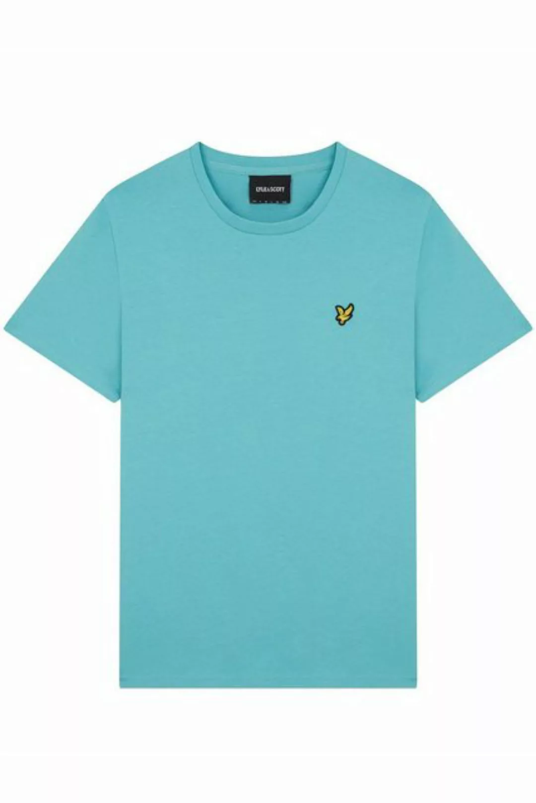 Lyle & Scott T-Shirt Aus 100% Baumwolle Gerader Schnitt günstig online kaufen