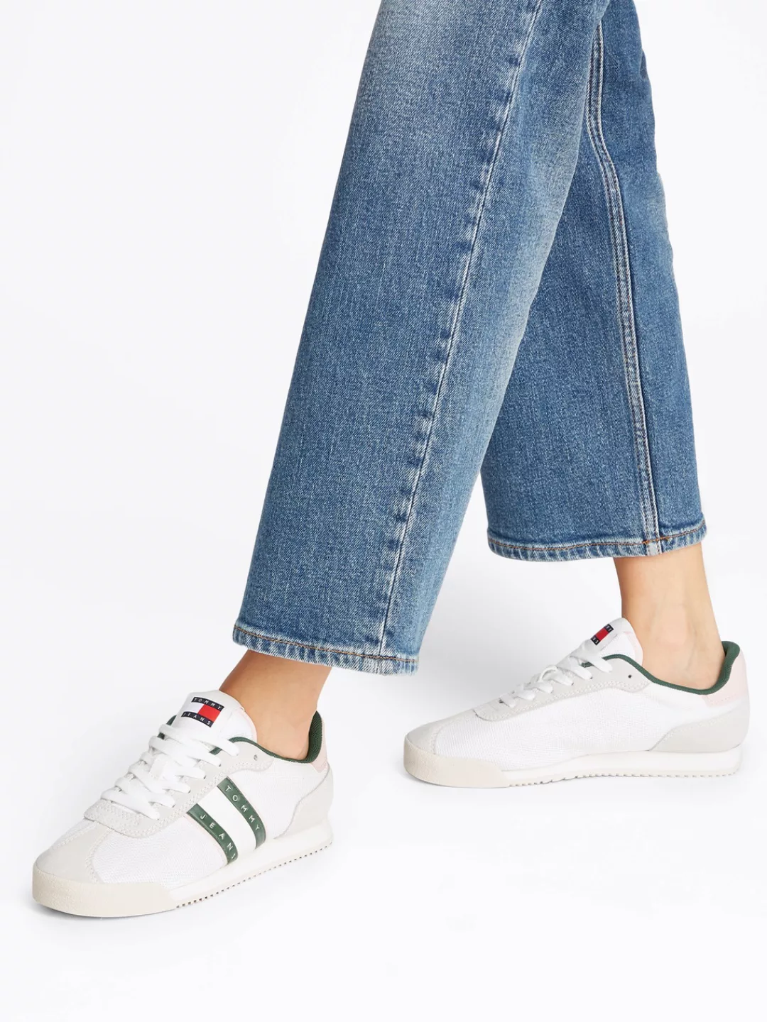 Tommy Jeans Sneaker "TJW LOW PROFILE RUNNER", Freizeitmode, Halbschuh, Schn günstig online kaufen