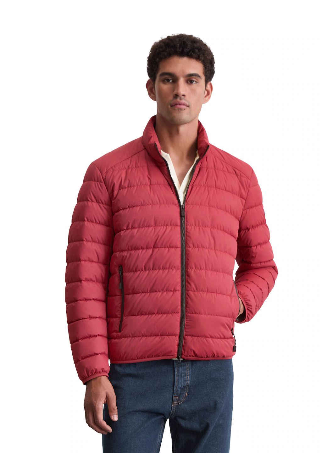 Marc OPolo Outdoorjacke "aus recyceltem Performance-Polyester", ohne Kapuze günstig online kaufen