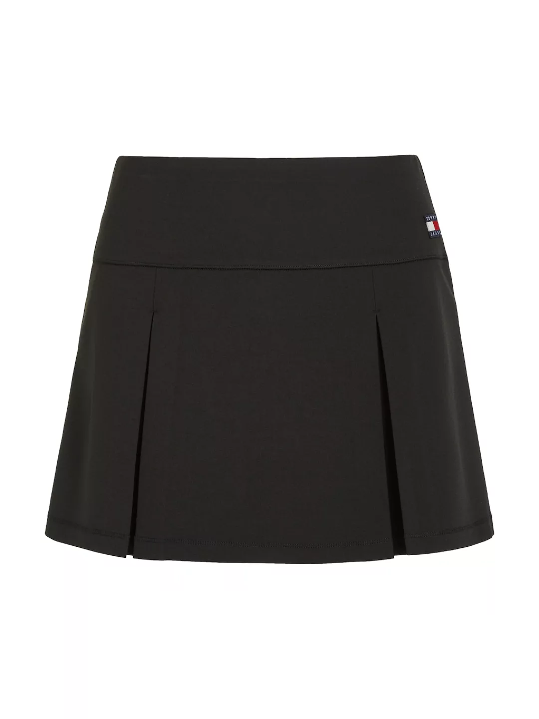 Tommy Jeans Minirock "TJW BOX PLEAT JERSEY MINI SKIRT", Webrock in modische günstig online kaufen