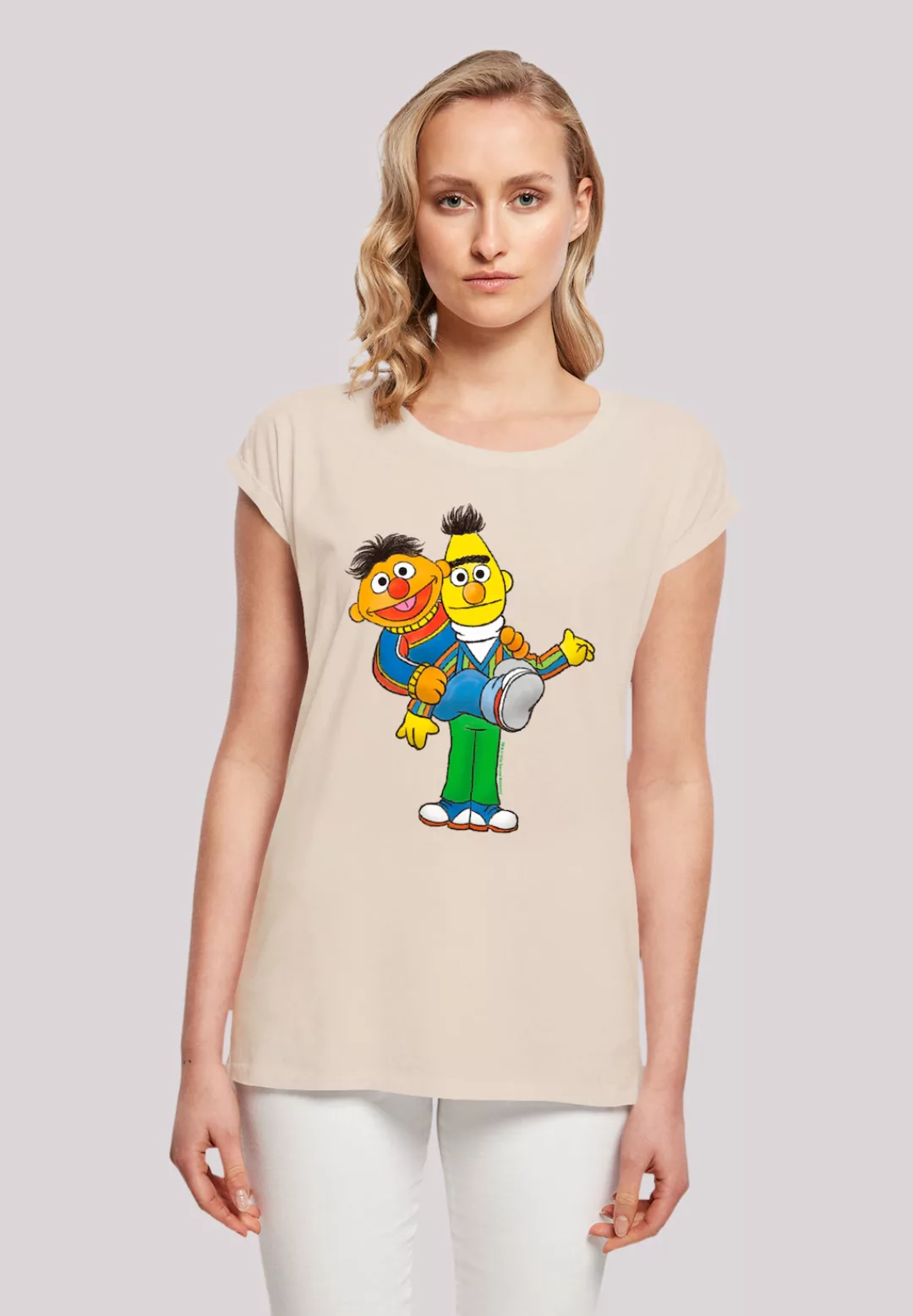 F4NT4STIC T-Shirt "Sesamstraße Ernie & Bert", Premium Qualität, Weihnachts- günstig online kaufen