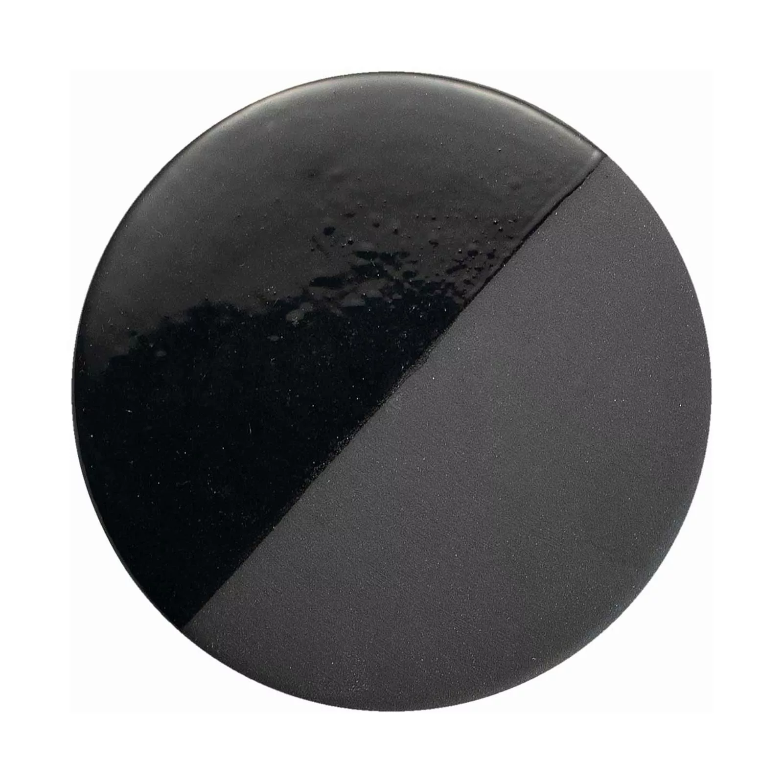 Deckenleuchte PI, glänzend/matt, Ø 40 cm, schwarz günstig online kaufen