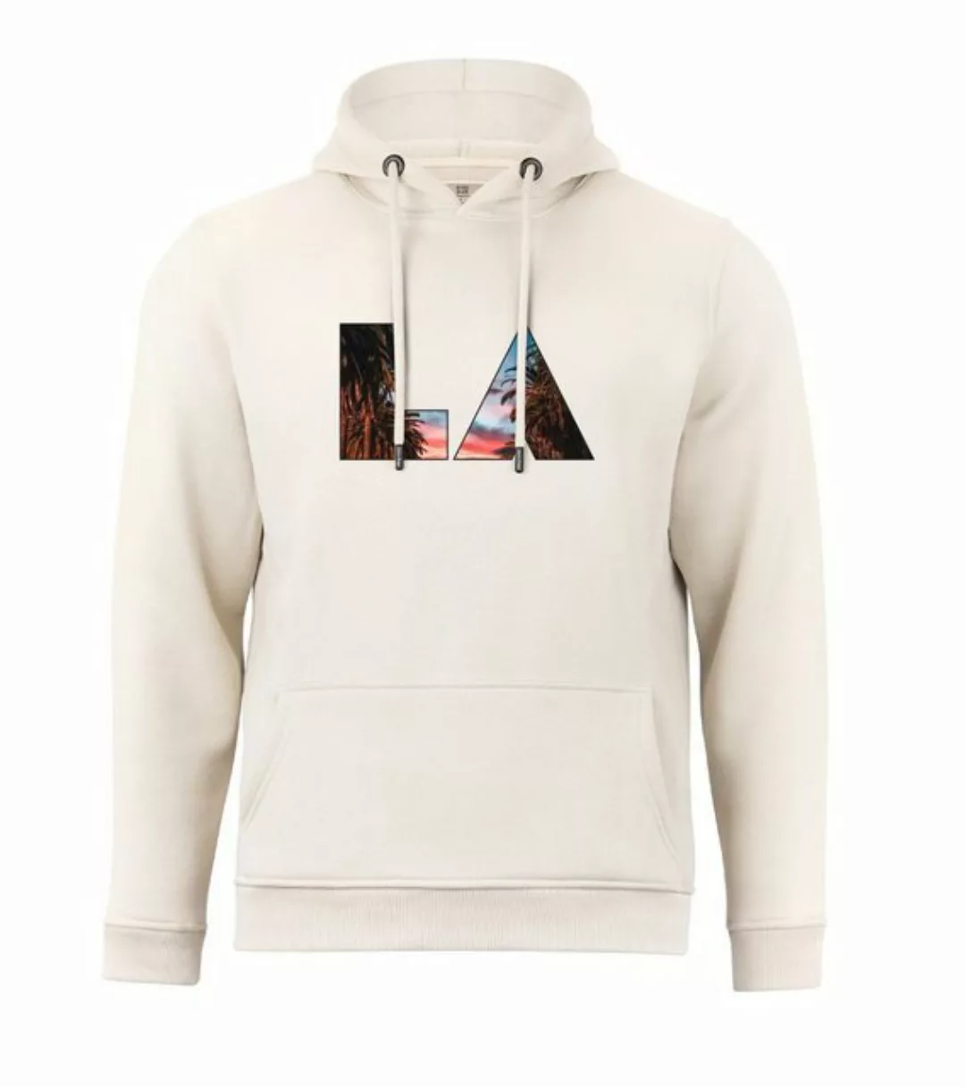 Cotton Prime® Hoodie Skyline Los Angeles - Weltenbummler Kollektion mit wei günstig online kaufen