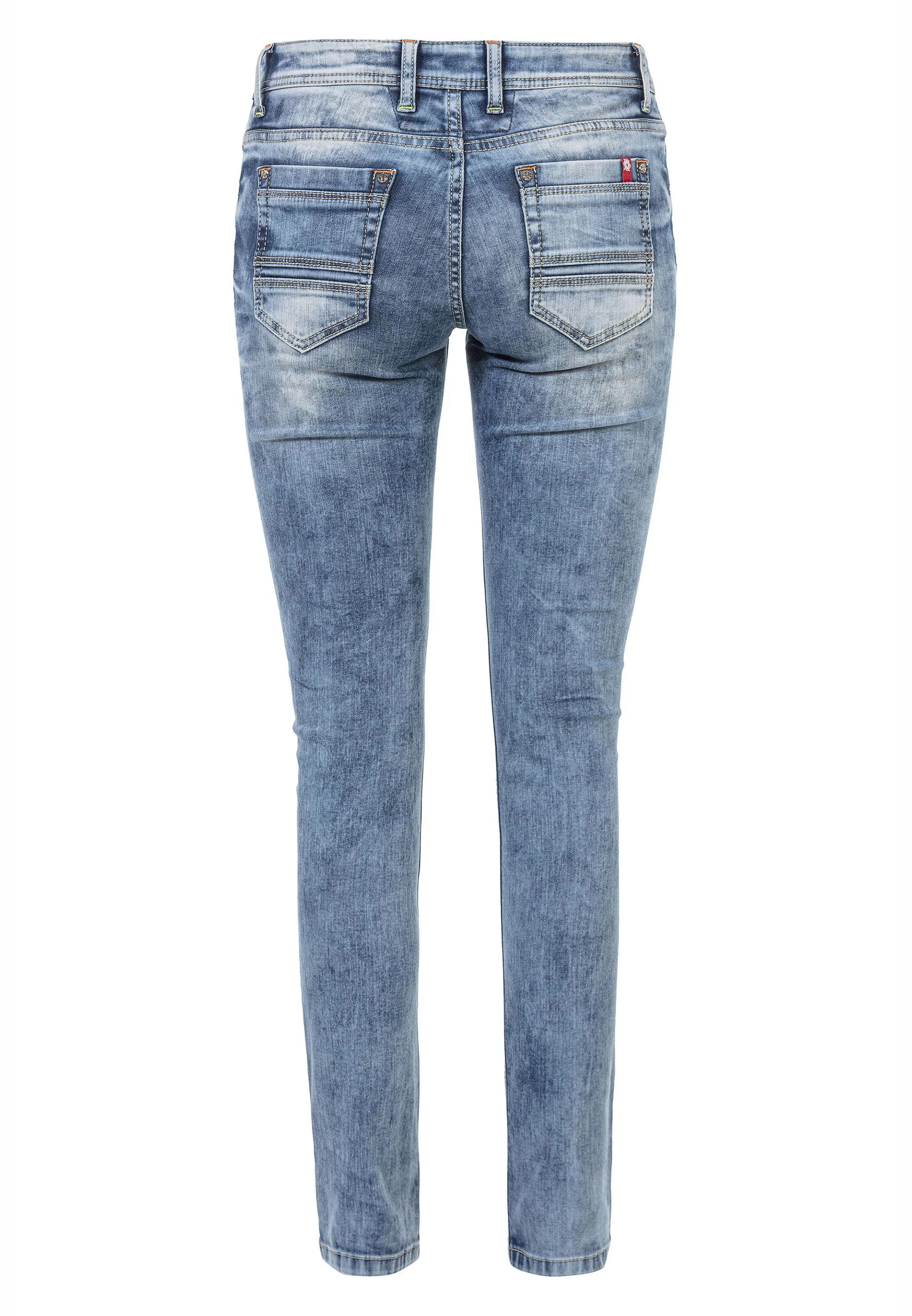 Cipo & Baxx Slim-fit-Jeans "Jeans", im Used-Look, WD443 günstig online kaufen