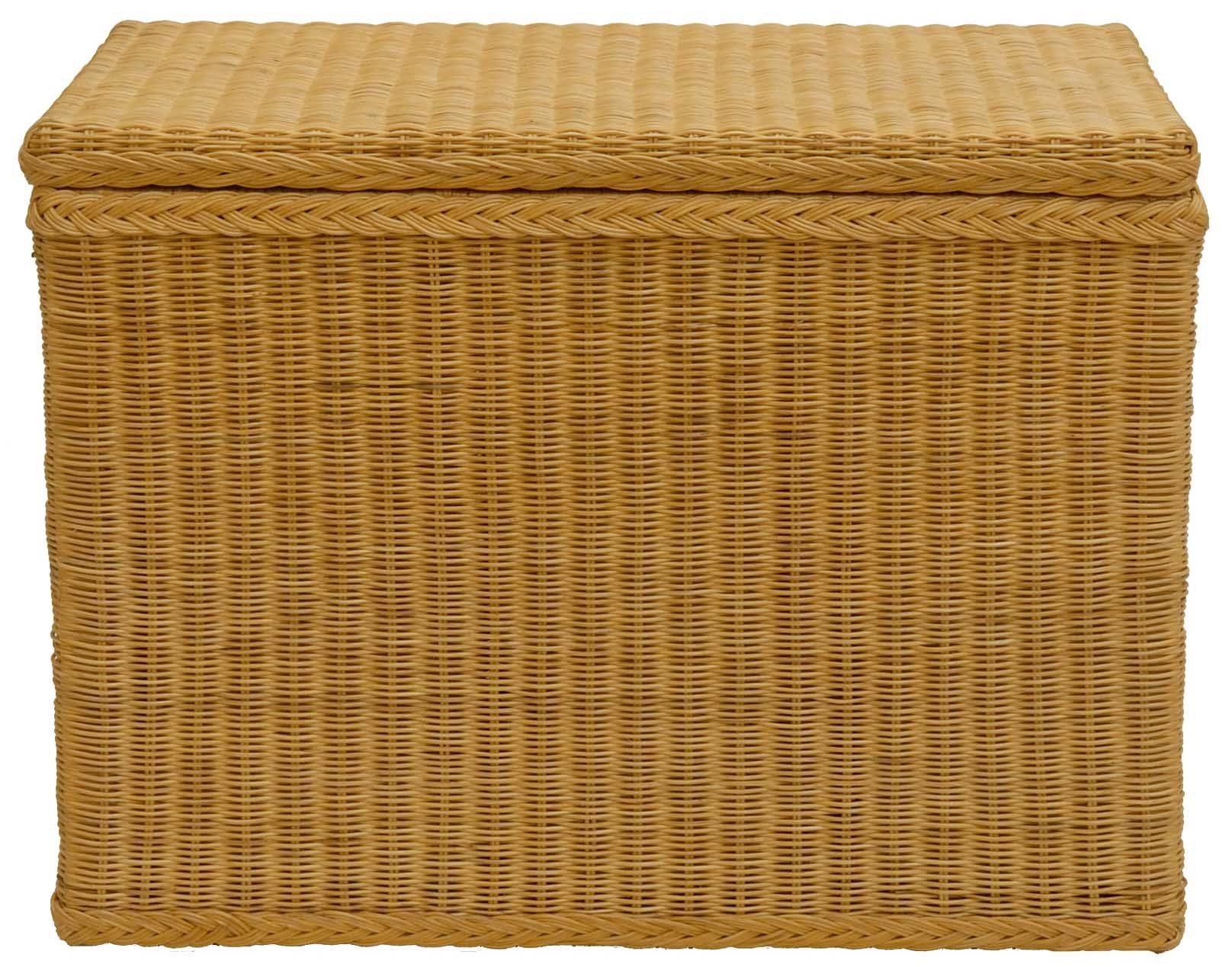 Krines Home Wäschesortierer Rattan Wäschekorb 3 günstig online kaufen
