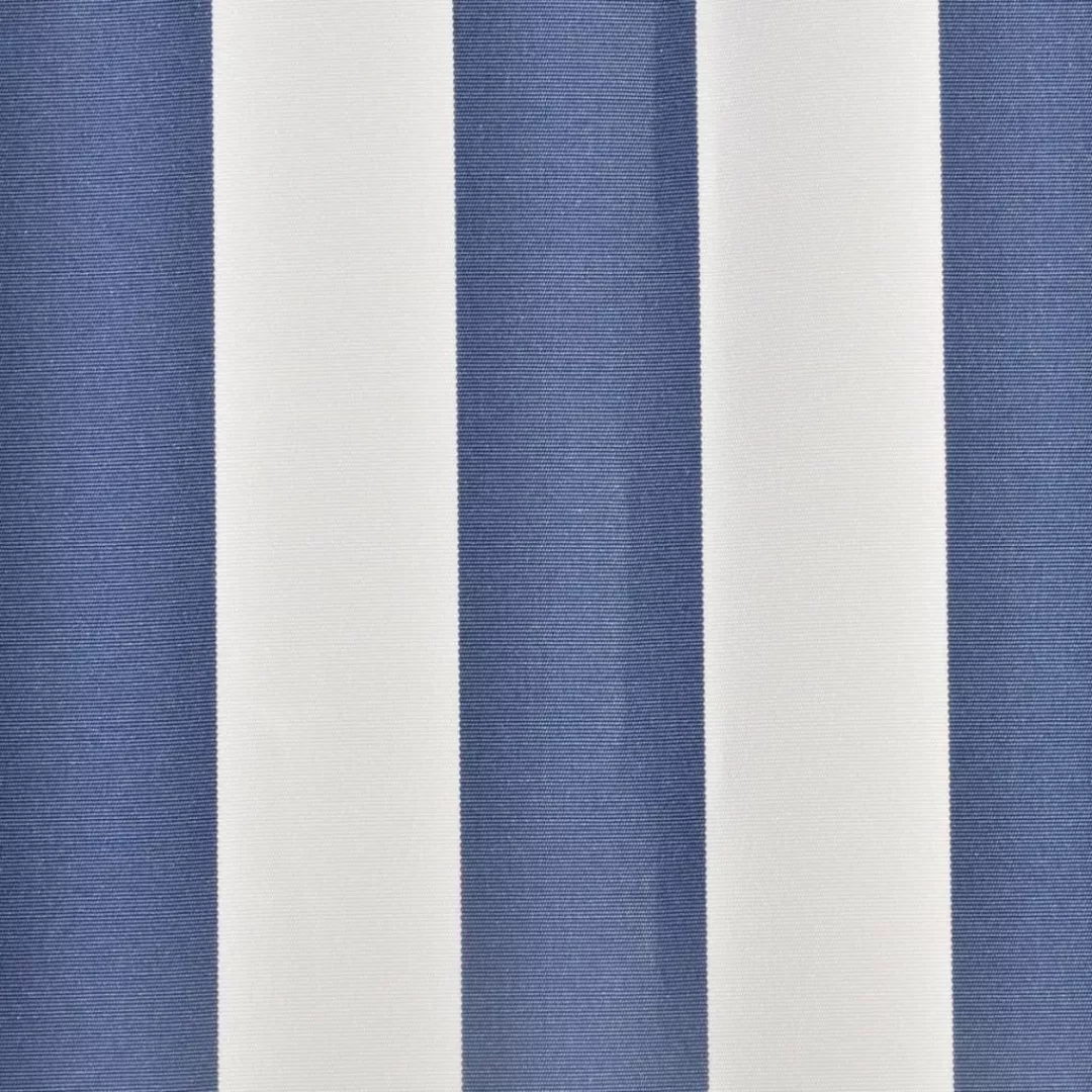 Markisenbespannung Canvas Blau & Weiß 450ãâ300 Cm günstig online kaufen