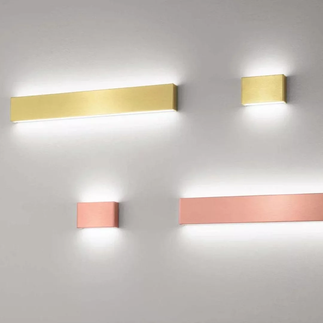 LED Wandleuchte Box W2 in Kupfer 2x 20,5W 5235lm günstig online kaufen