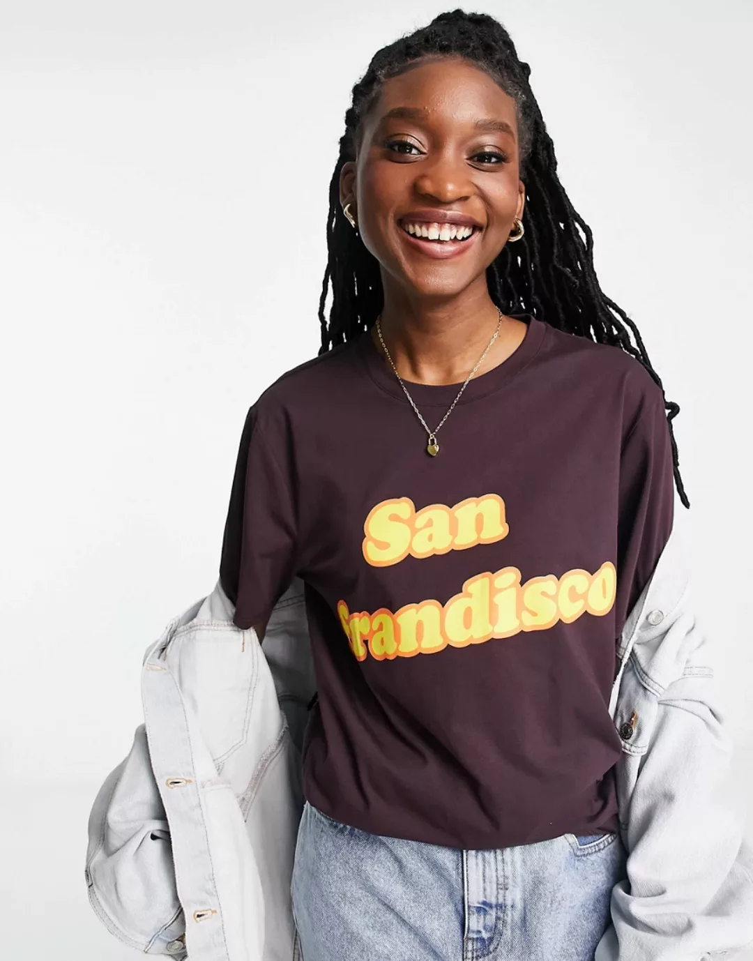 French Connection – San Fran – T-Shirt in Schwarz günstig online kaufen