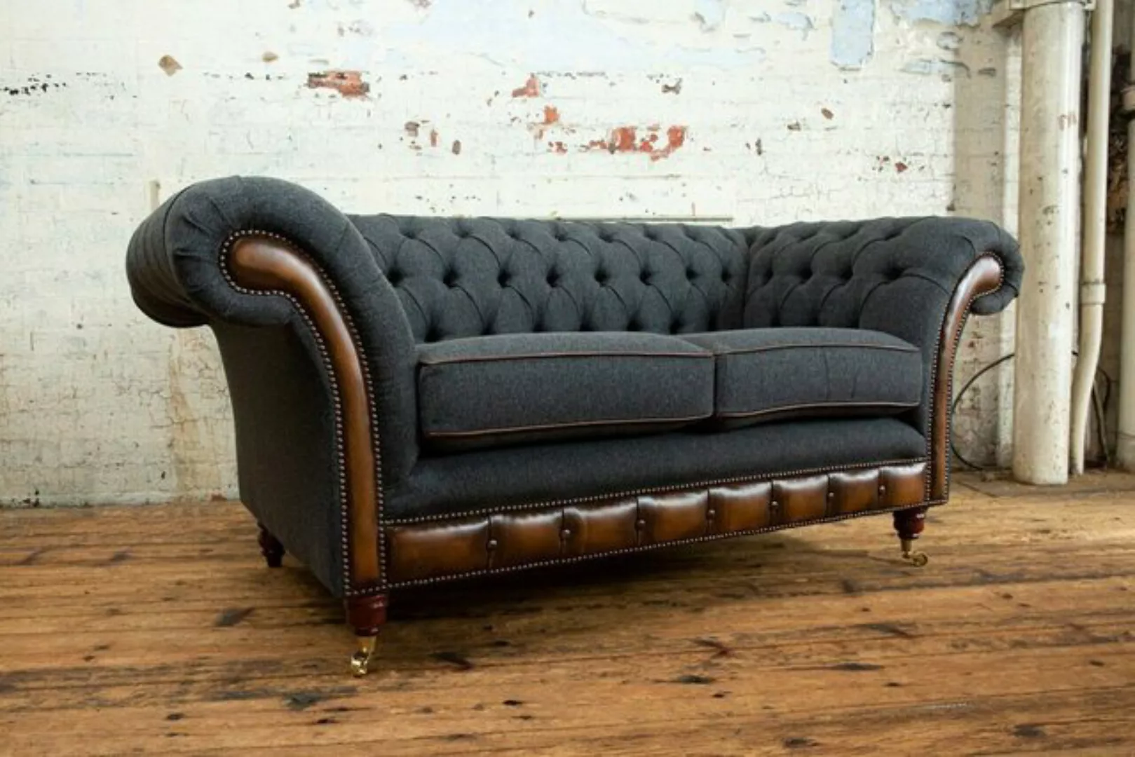 JVmoebel Chesterfield-Sofa, Luxus Chesterfield Sofa Couch Polster Sitz Couc günstig online kaufen