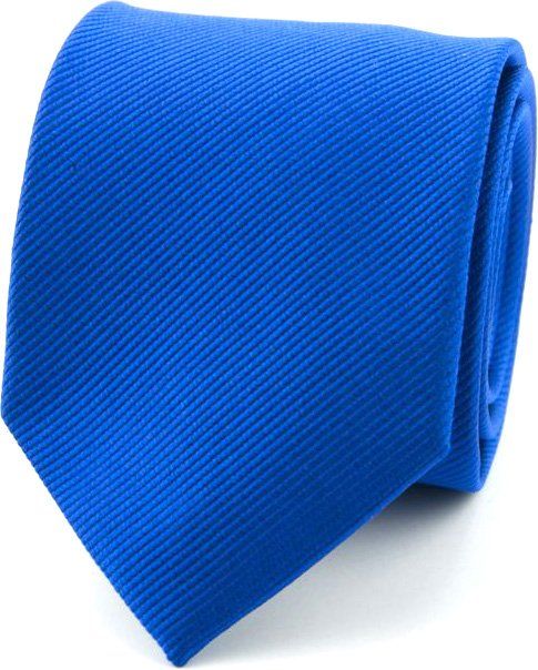 Krawatte Seide Kobaltblau Uni F65 - günstig online kaufen