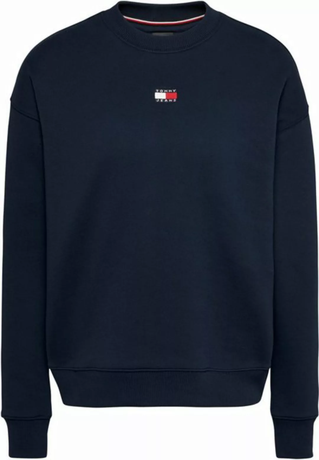 Tommy Jeans Sweatshirt mit Dropshoulder-Design und Frontlogo günstig online kaufen