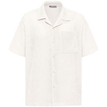Dandalo  Hemdbluse Gerrit Oversize Breast Pockets Short Sleeve Shirt günstig online kaufen