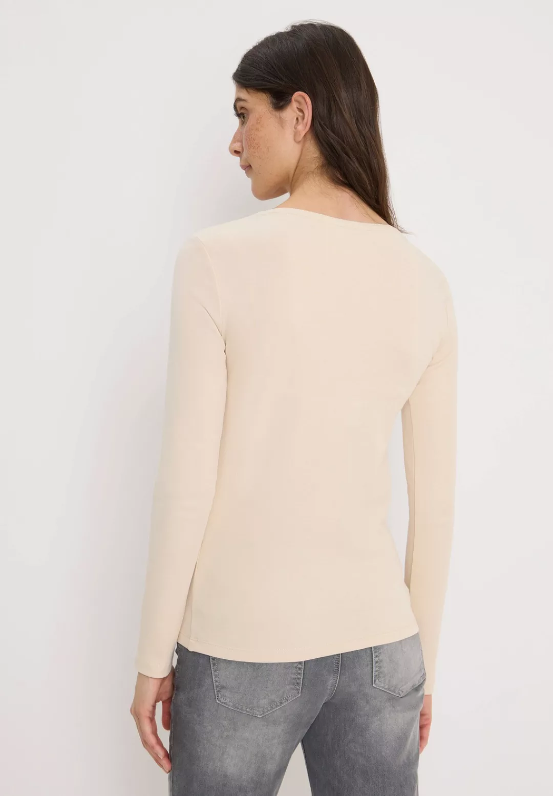 Cecil Langarmshirt, aus reiner Baumwolle günstig online kaufen