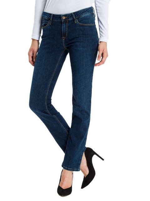 Cross Jeans Damen Jeans Rose - Regular Fit - Blau - Dark Used günstig online kaufen