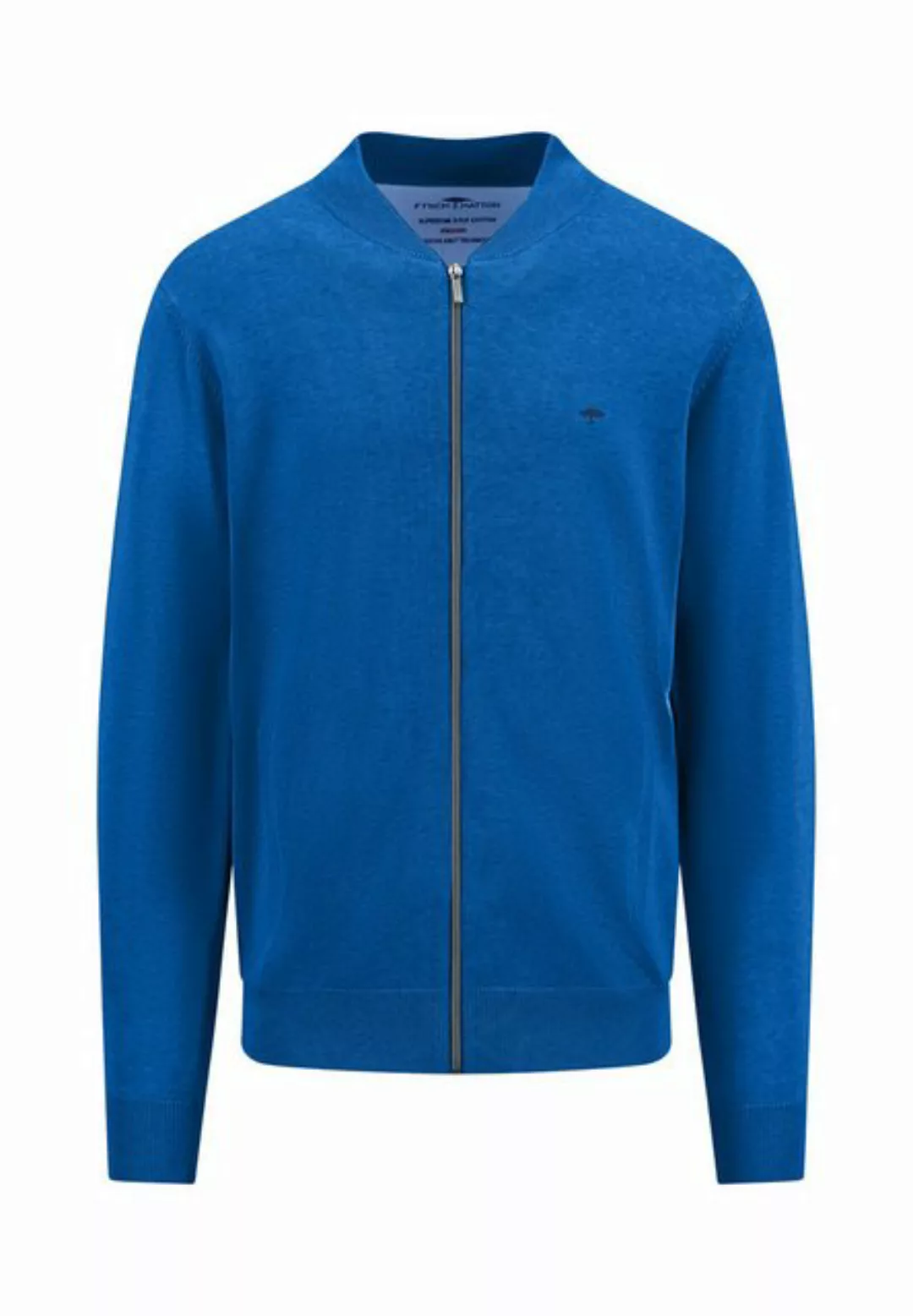 FYNCH-HATTON Strickjacke Fynch-Hatton Herren Strickjacke - strong blue L (1 günstig online kaufen