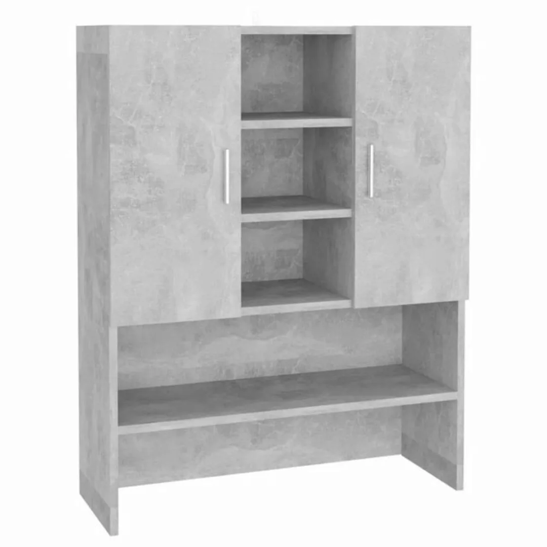 Waschmaschinenschrank Betongrau 70,5x25,5x90 Cm günstig online kaufen